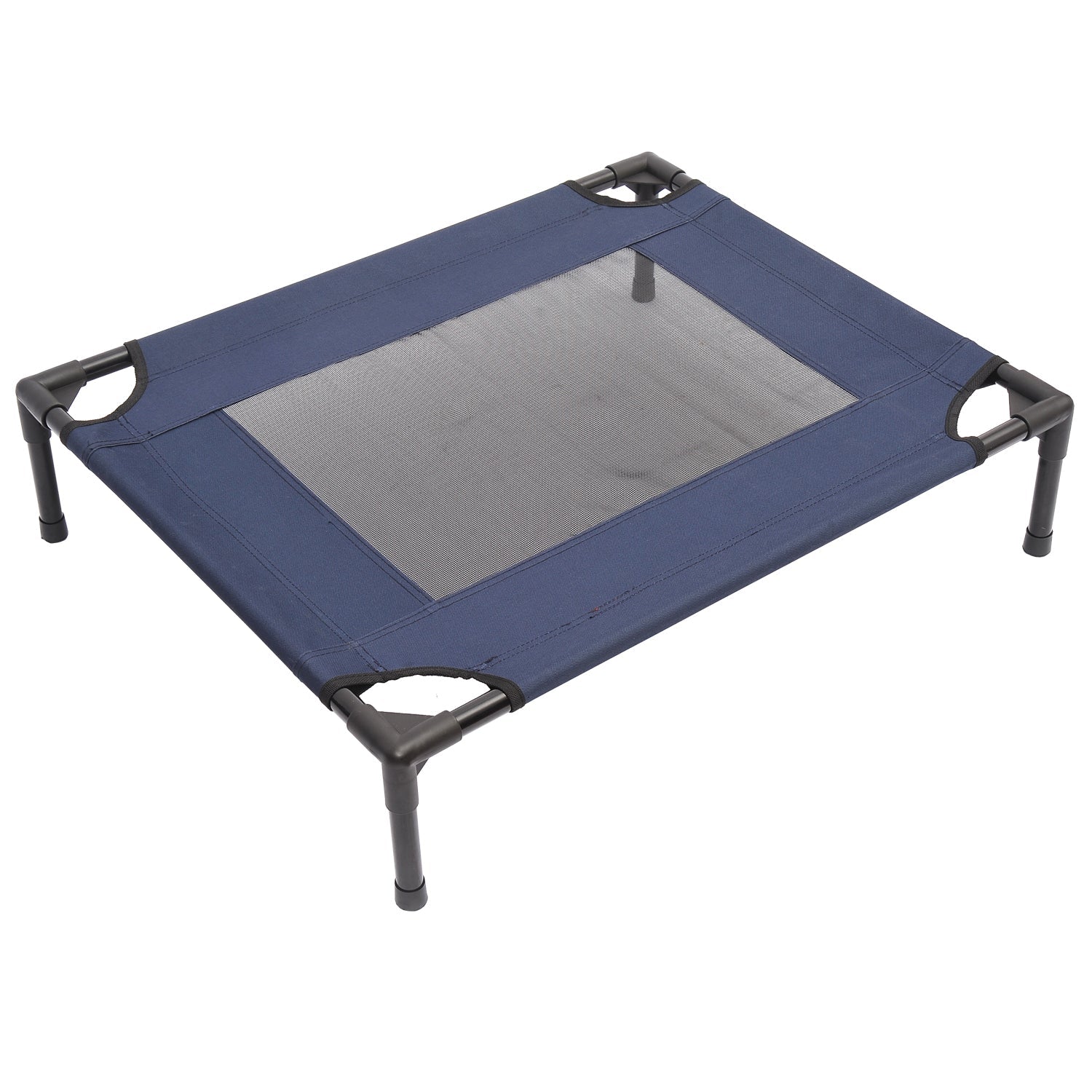 PawHut Portable Pets Elevated Raised Cot Bed-Blue - Image 3