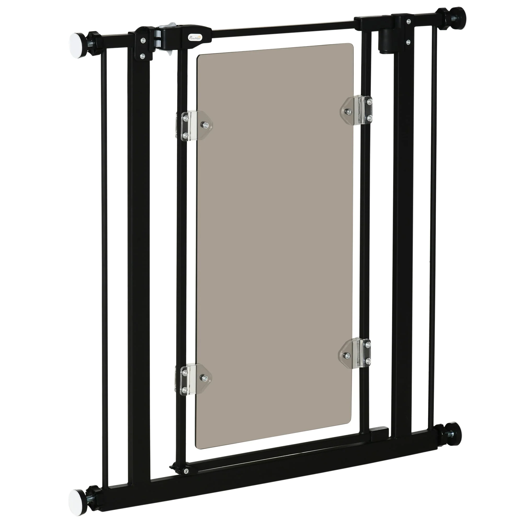 PawHut Pressure Fit Safety Gate for Doorways and Staircases - Image 3