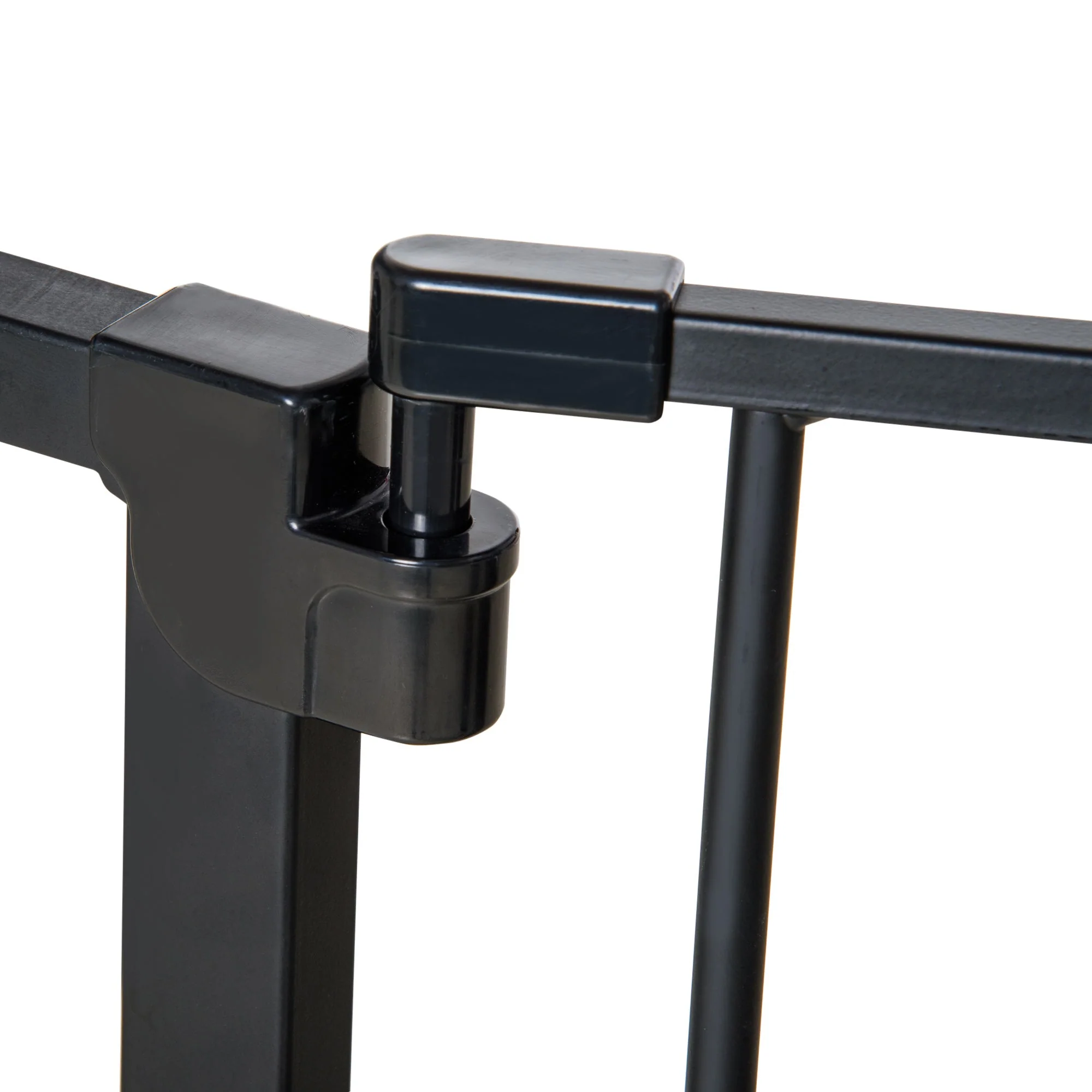 PawHut Pressure Fitted Pet Dog Safety Gate Metal Fence Extending 76-107cm Wide - Image 6