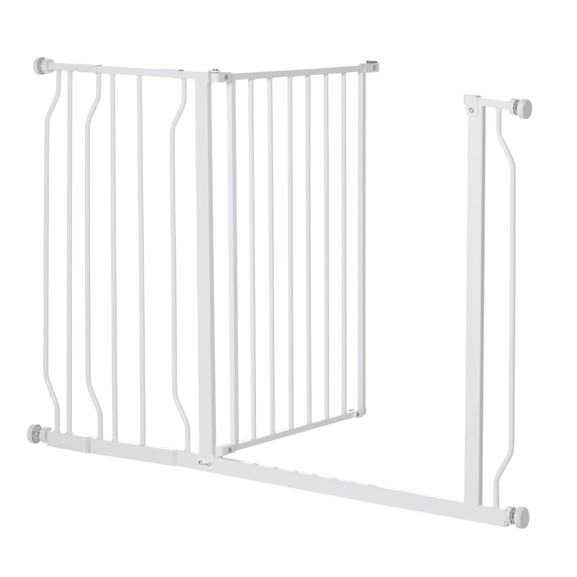 PawHut Wide Dog Safety Gate - Image 9