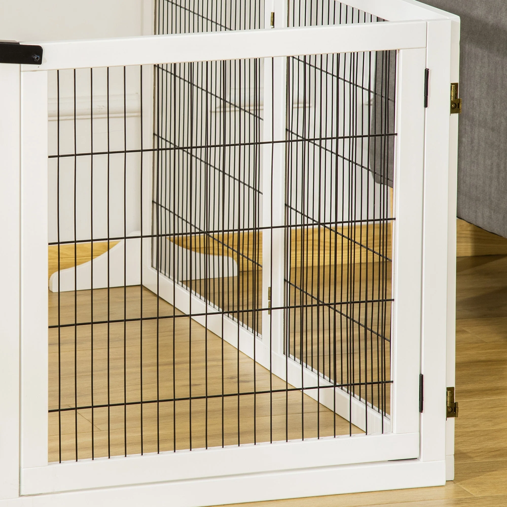 PawHut Wooden Pet Gate - Image 8
