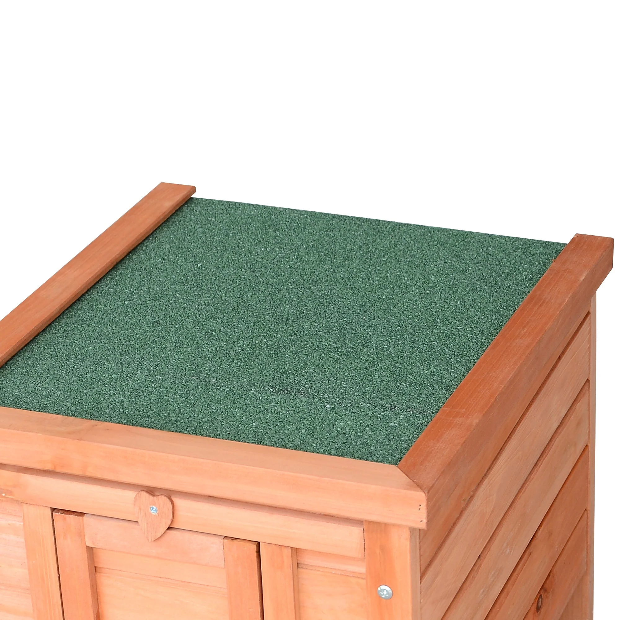 PawHut Wooden Rabbit Hutch Outdoor - Image 8