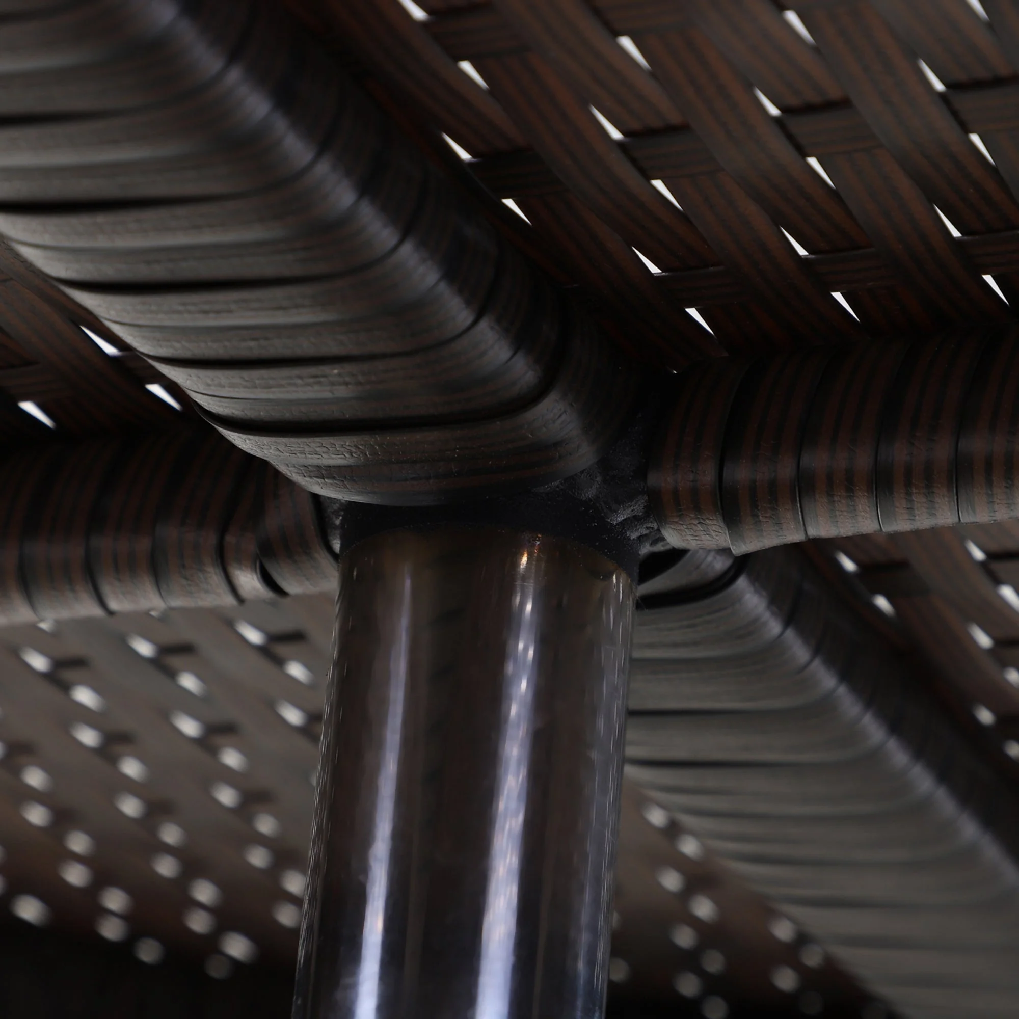 PE Rattan Ice Bucket Table - Image 9