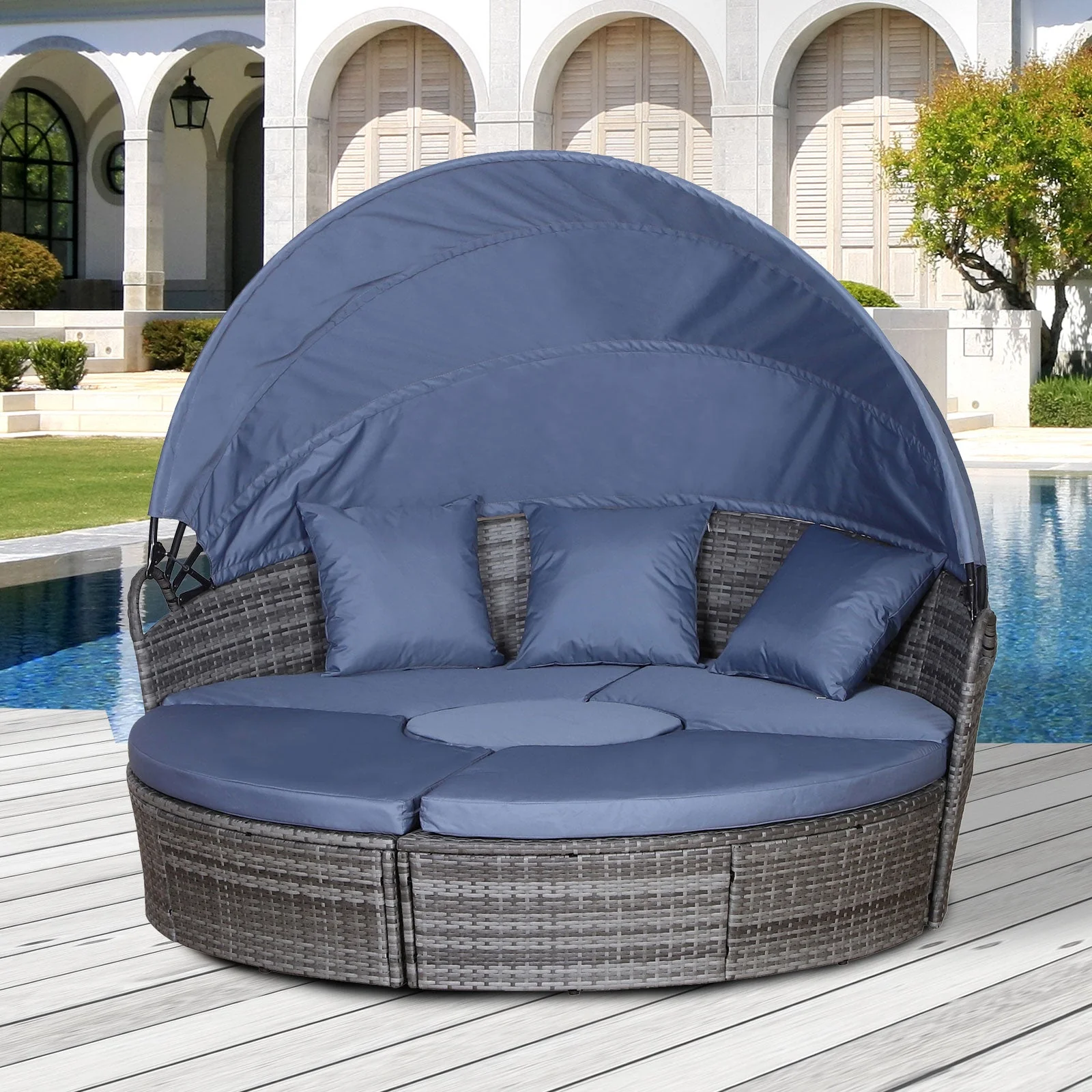 PE Rattan Lounge Set - Image 2