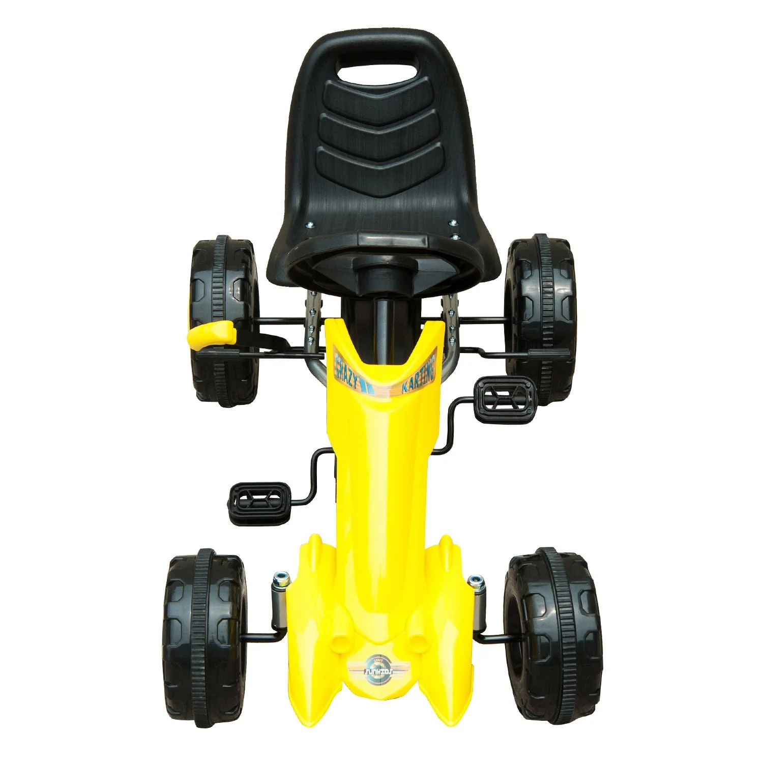 Pedal Go Kart-Yellow/Black - Image 5