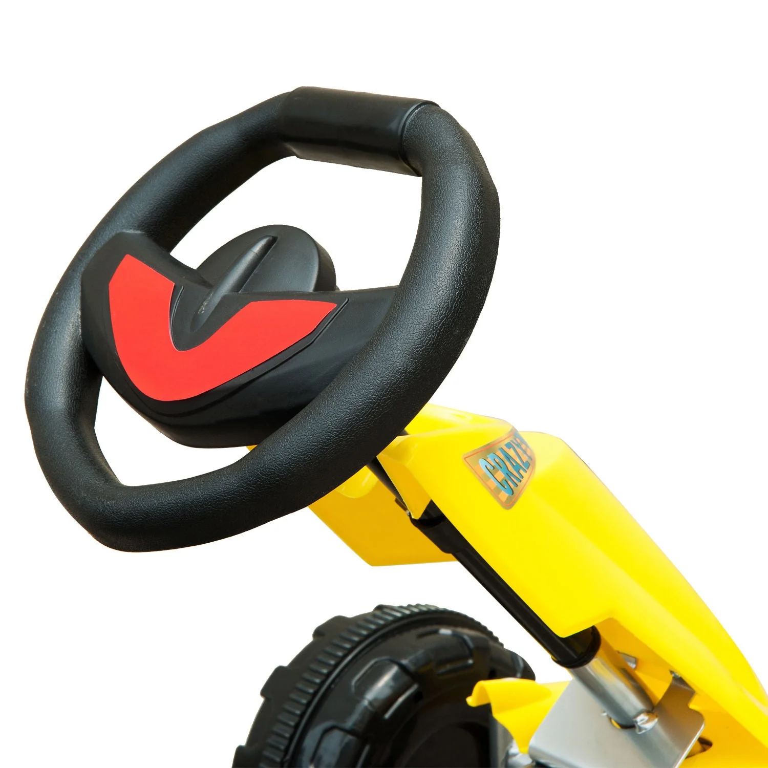 Pedal Go Kart-Yellow/Black - Image 9