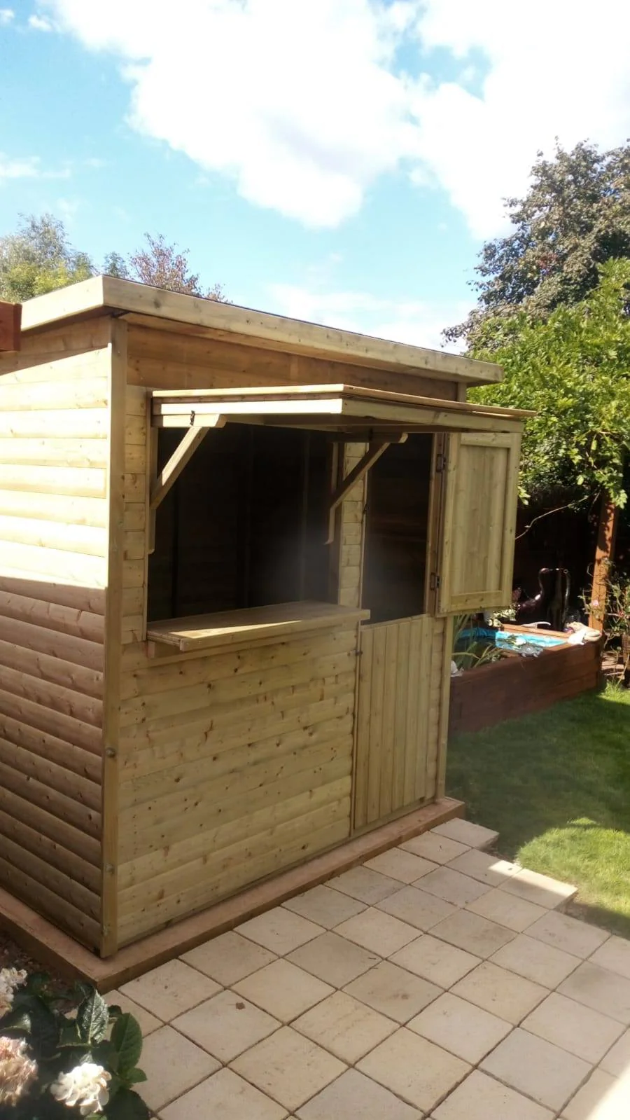 Pent Garden Bar 8 x 6 by Churnet Valley - XCH02 - Image 2