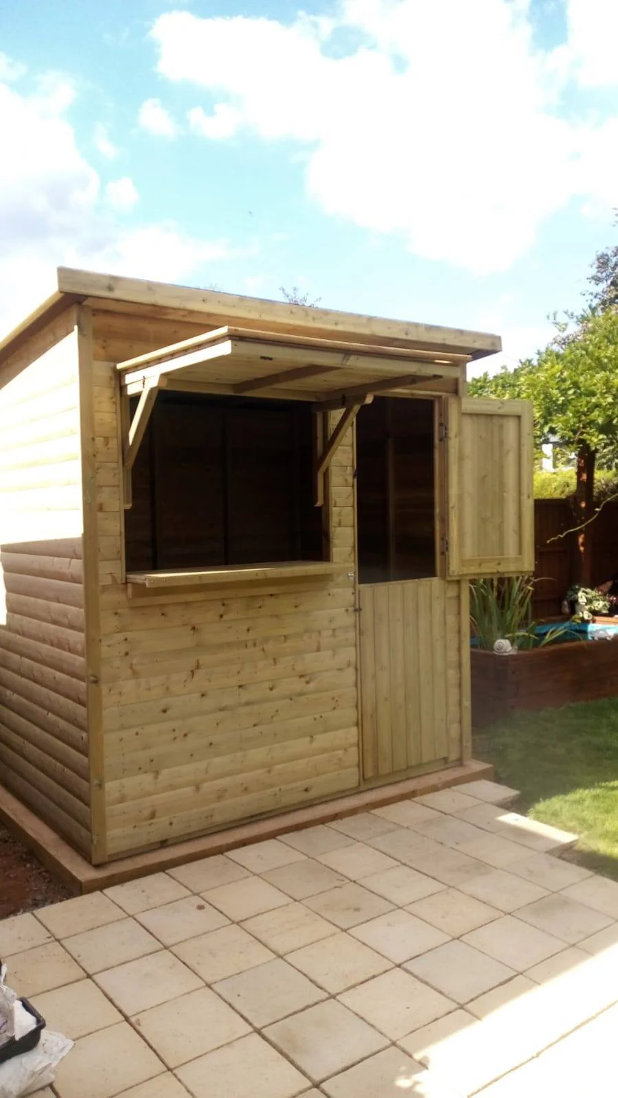 Pent Garden Bar 8 x 6 by Churnet Valley - XCH02 - Image 7