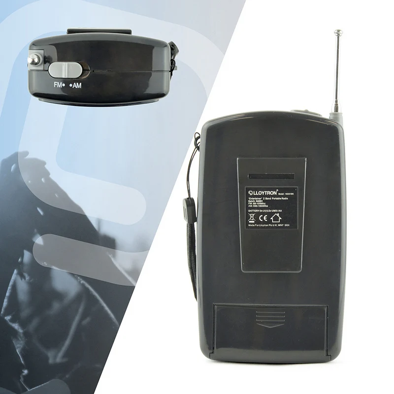 Personal Sports Radio AM/FM With Stereo Earphones - Image 4