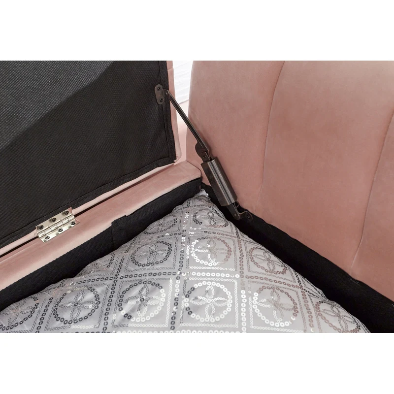 Pettine Large Ottoman Pink 1 Door - Image 6