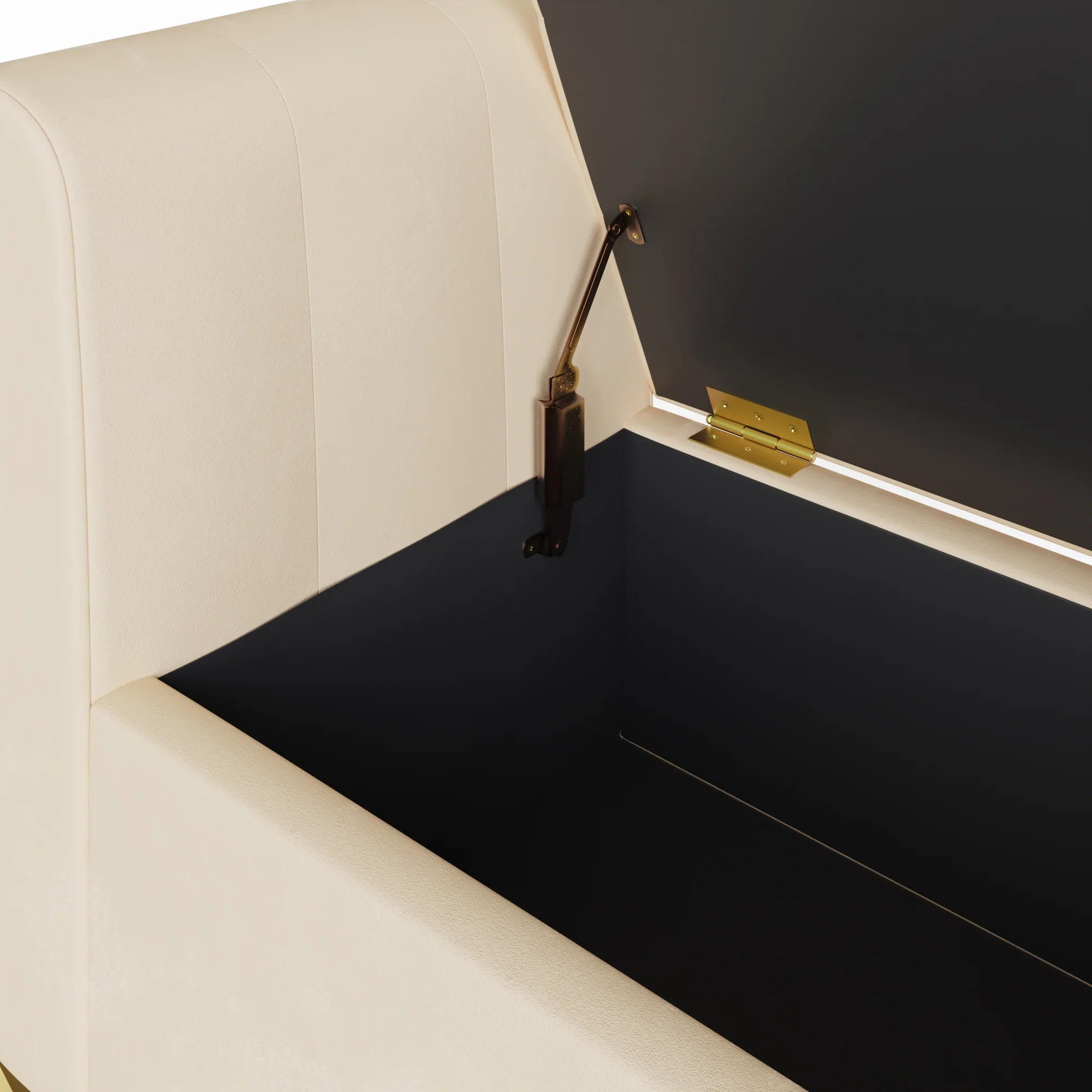 Pettine Bench Natural & Gold - Image 4