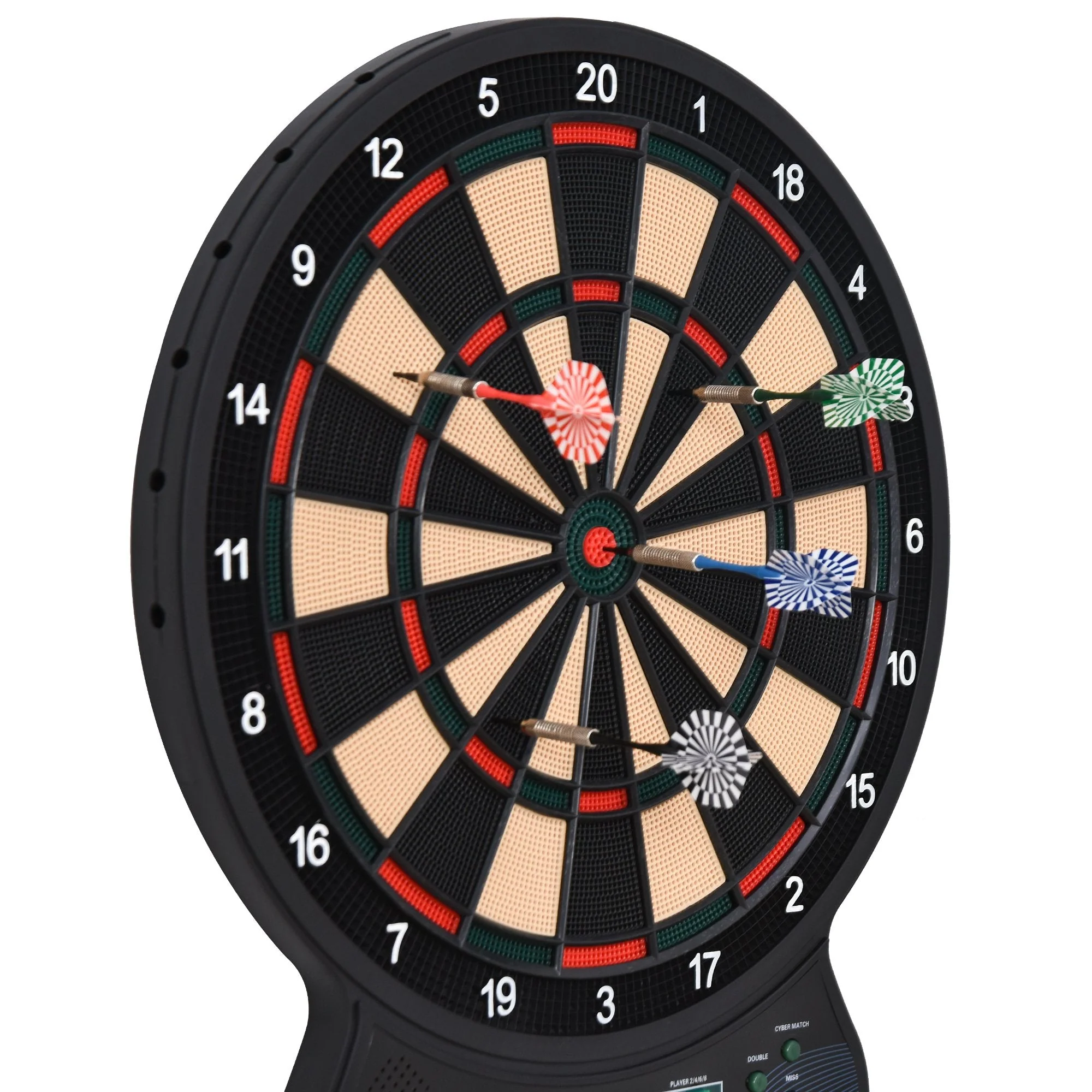 Plastic LED Electronic Dartboard w/ 12 Darts - Image 6