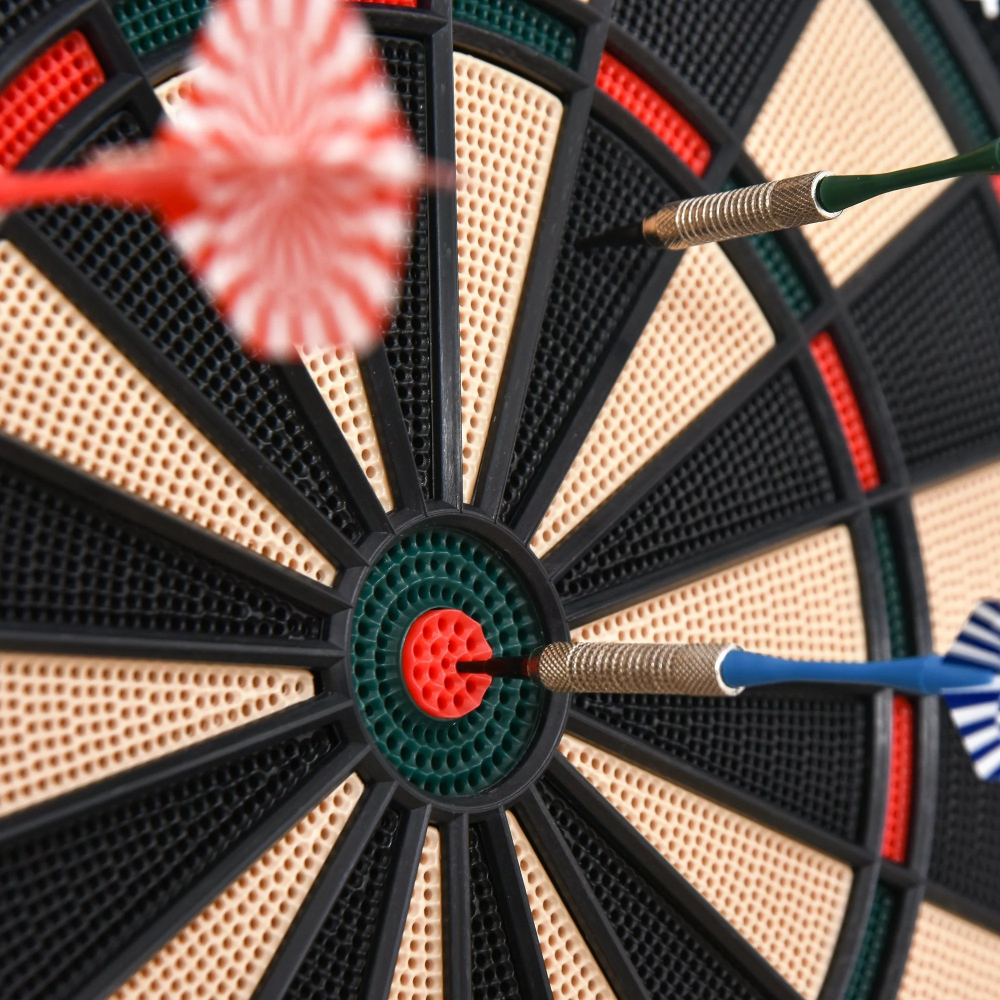 Plastic LED Electronic Dartboard w/ 12 Darts - Image 7