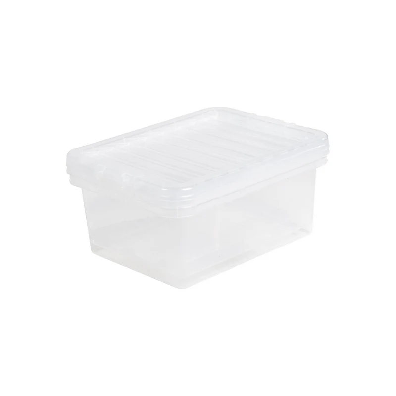 Plastic Storage Box 17 Litres - Clear Crystal by Wham - Image 2