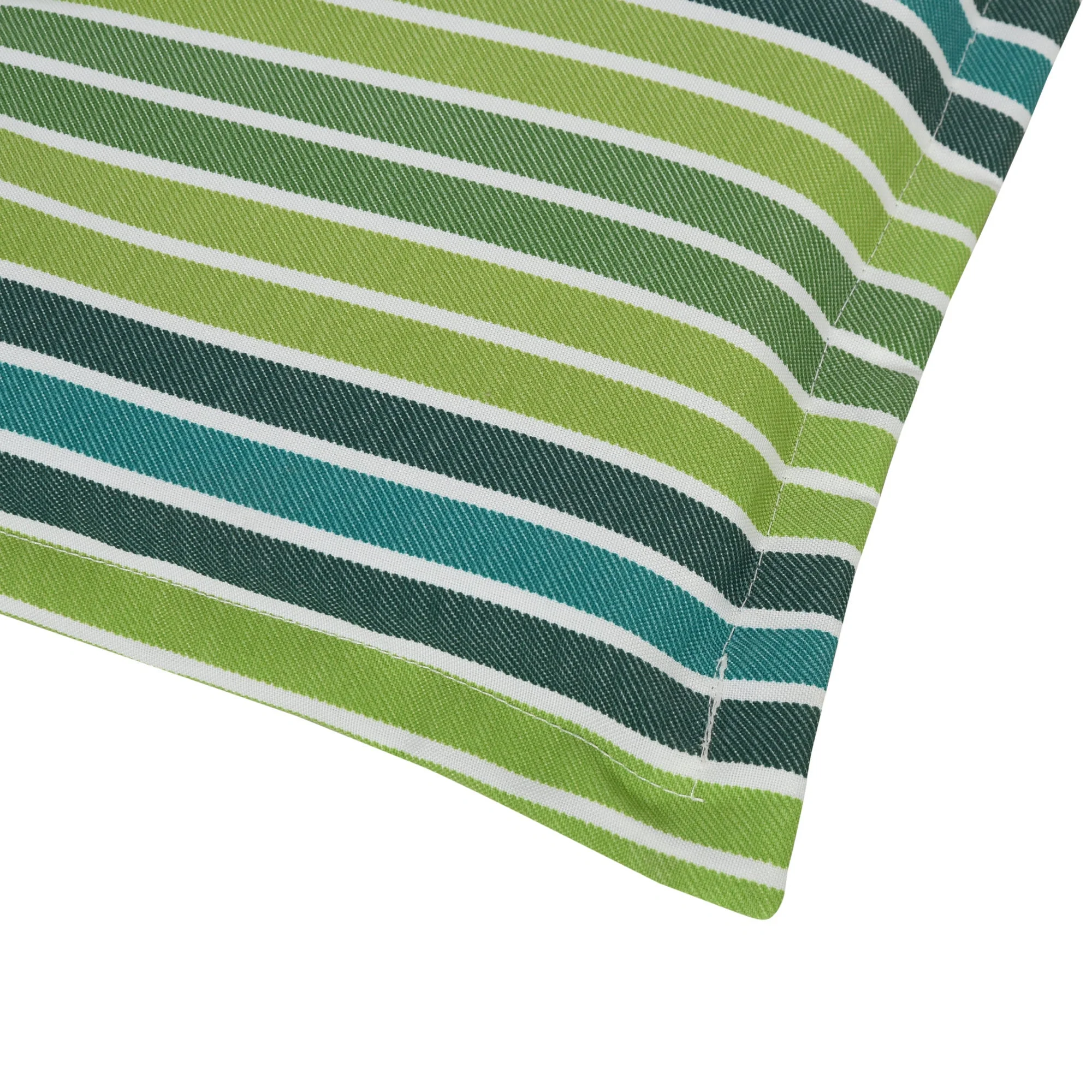 Polyester Set Of 2 Swing Chair Cushion Green Stripes - Image 8