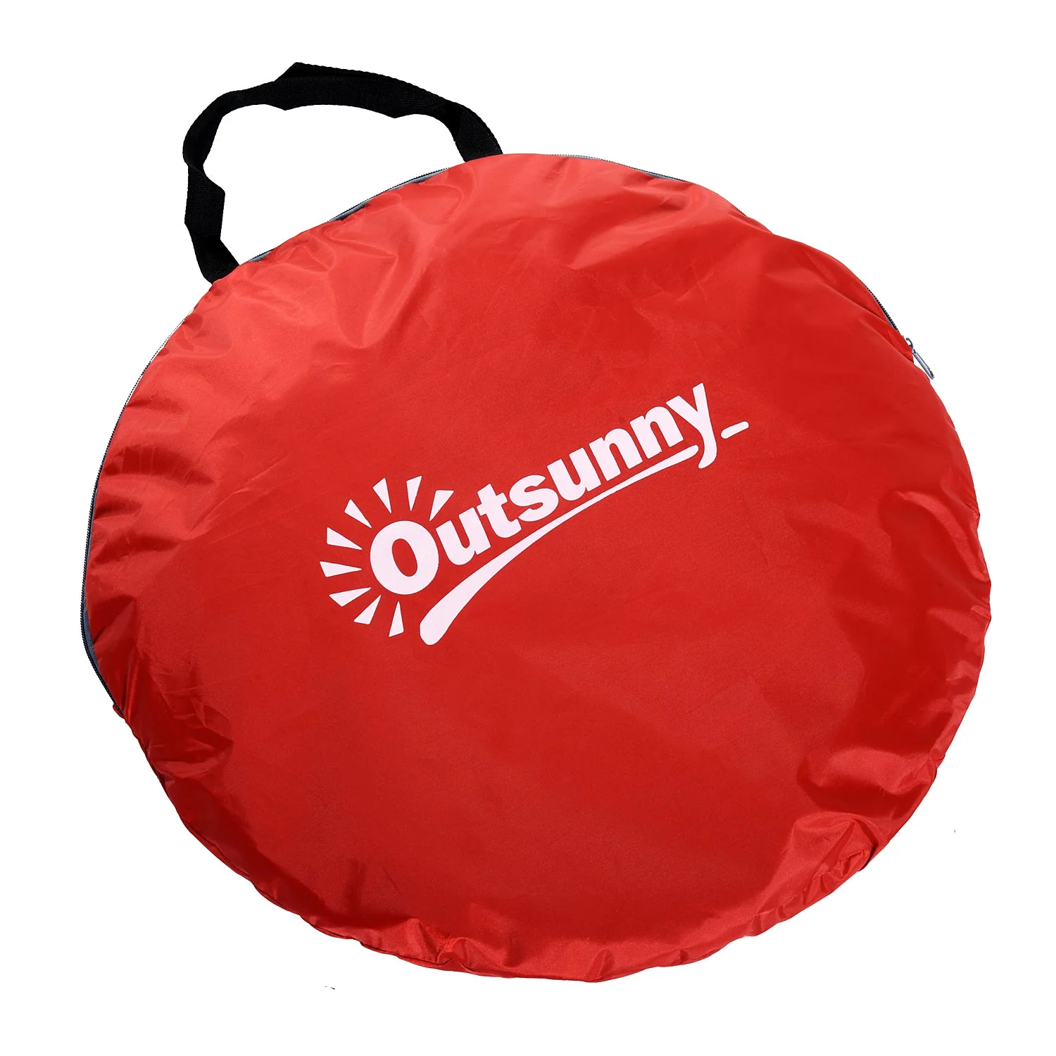 Pop-up Portable Beach Tent-Red - Image 8