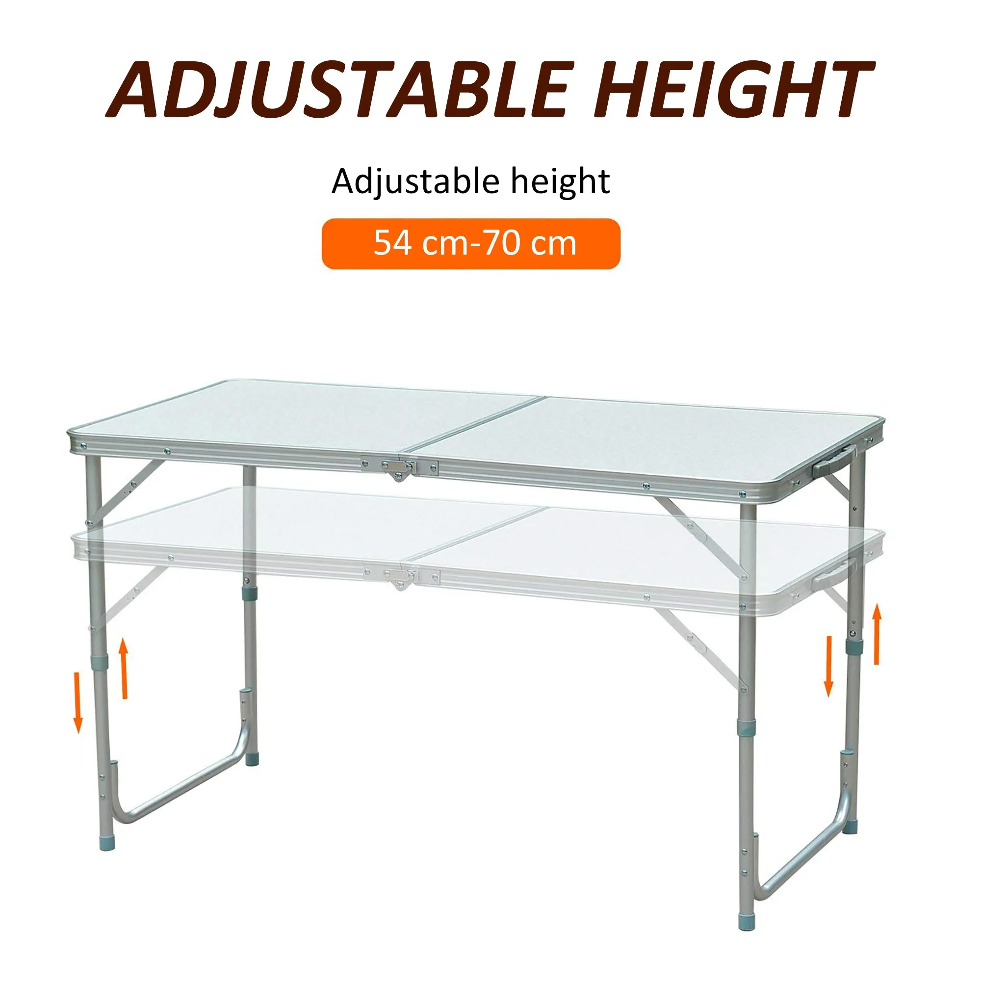 Portable Aluminum Foldable Table - Image 3