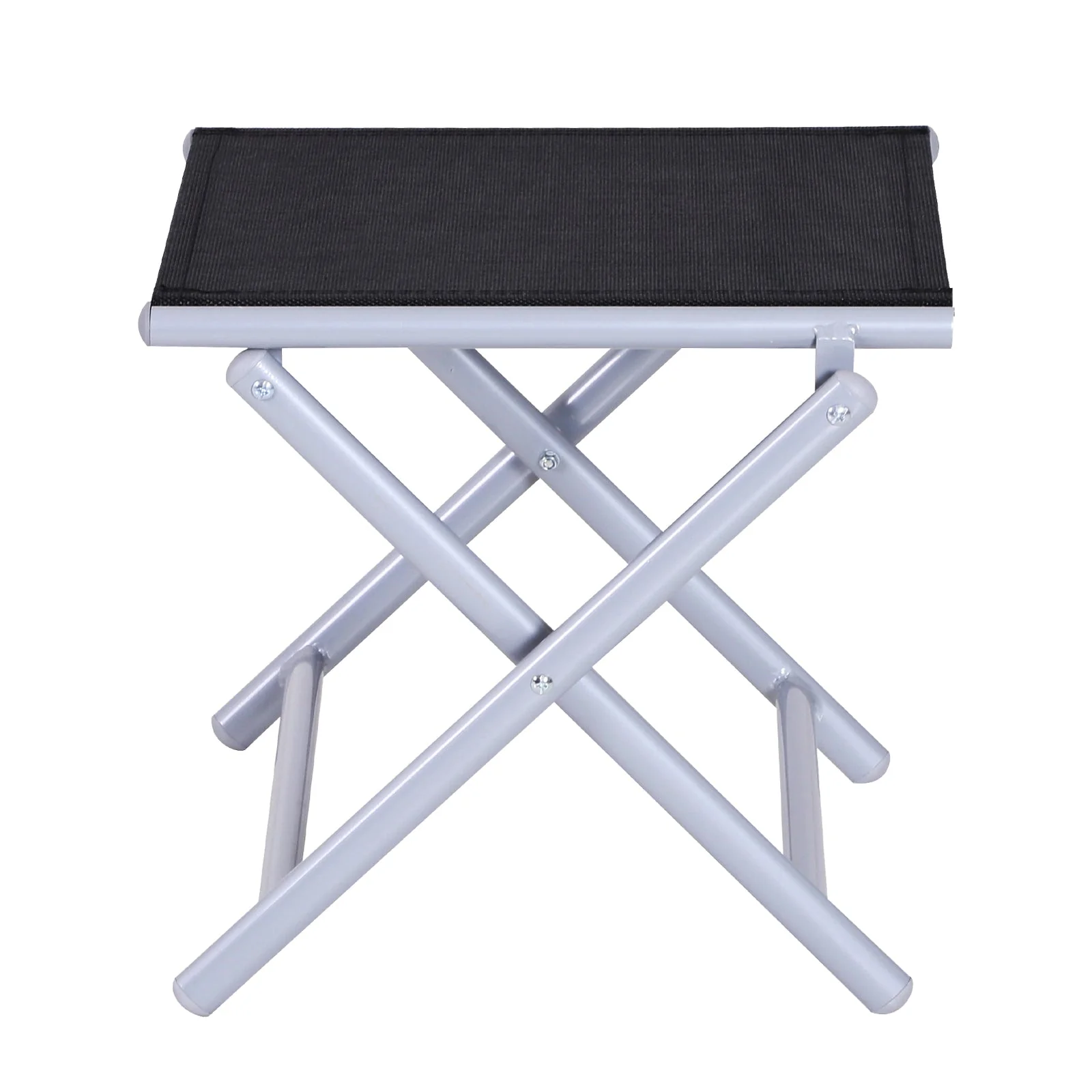 Portable Aluminum Textoline Chair-Black - Image 8