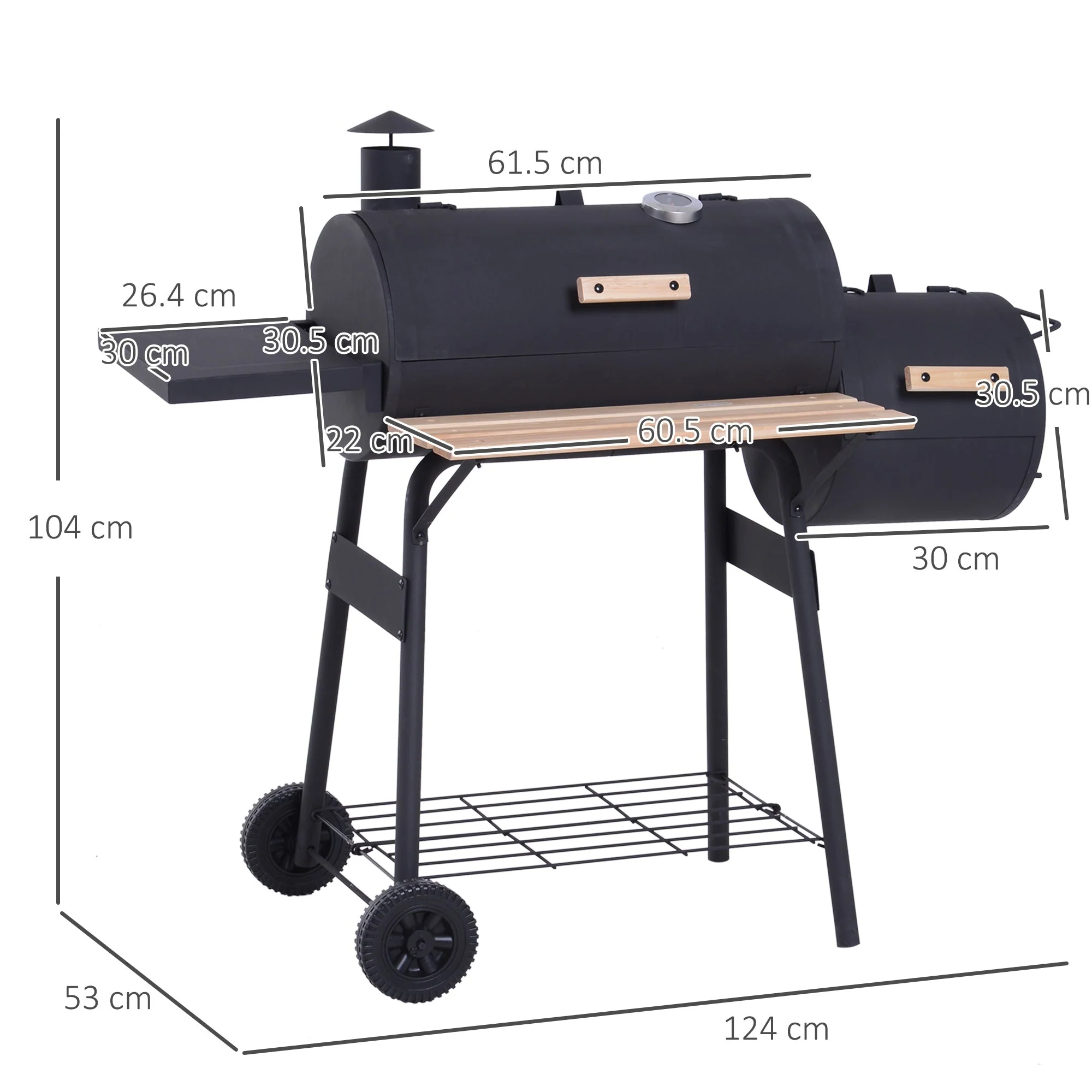 Portable Charcoal BBQ Grill - Image 3