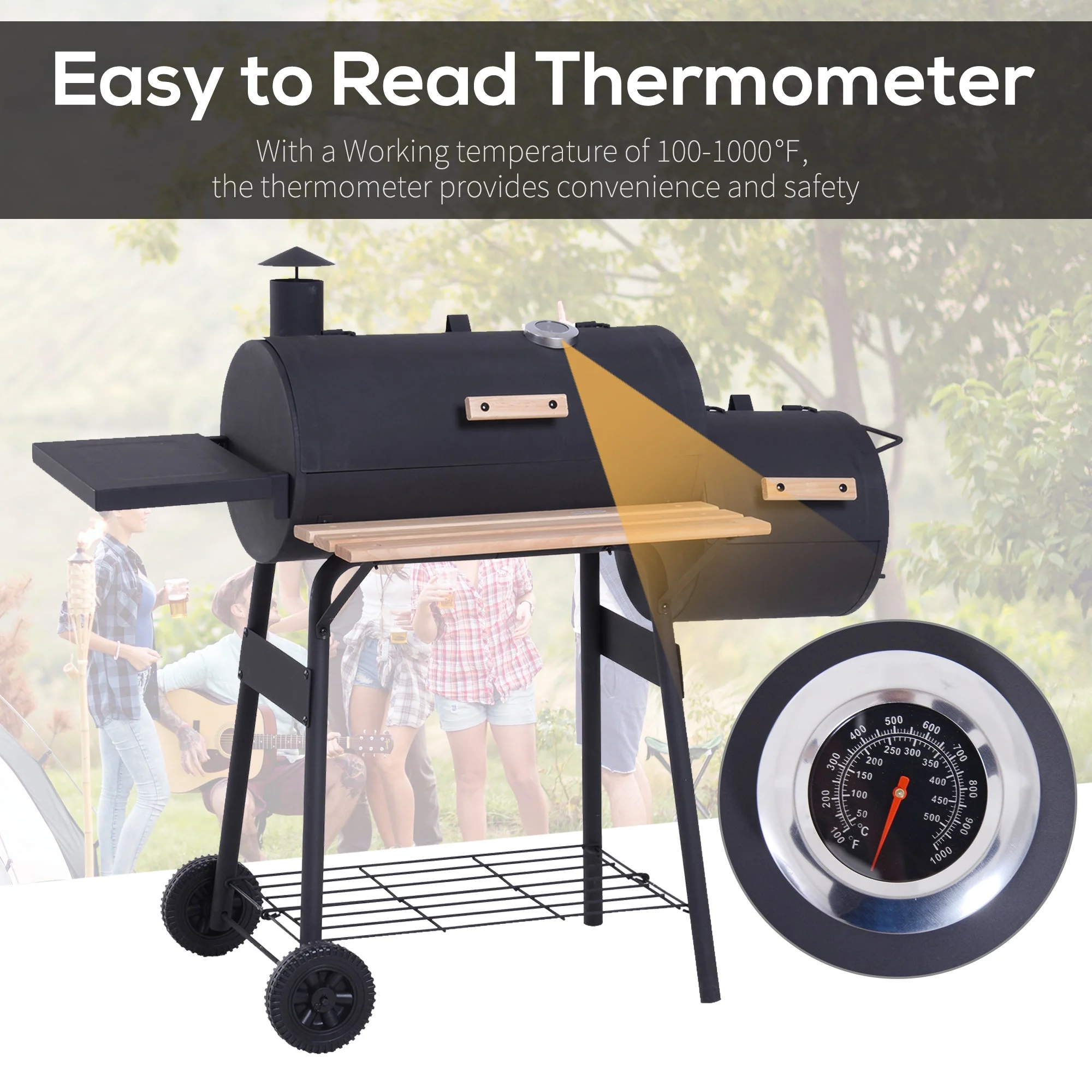 Portable Charcoal BBQ Grill - Image 4