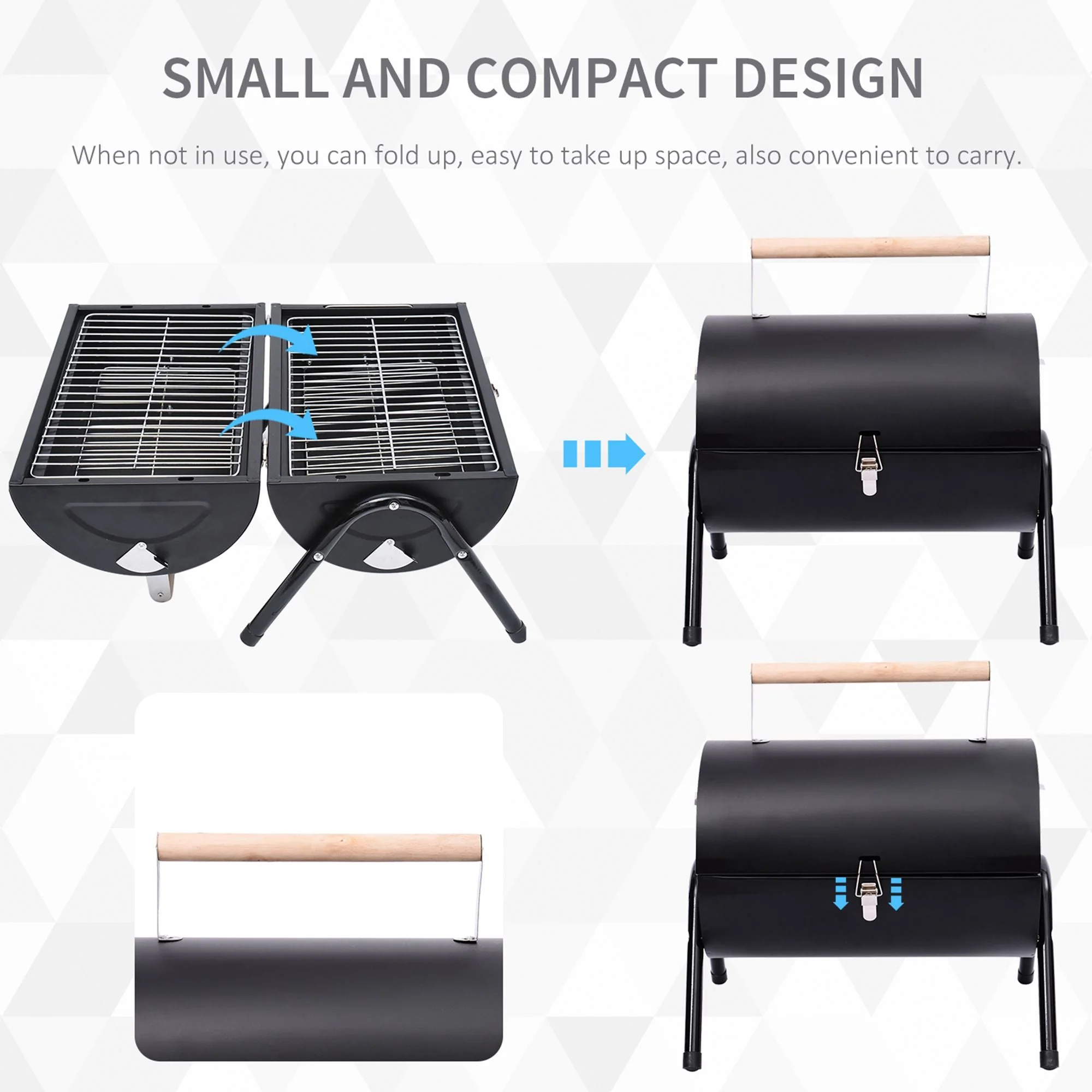 Portable Charcoal BBQ Grill - Image 5