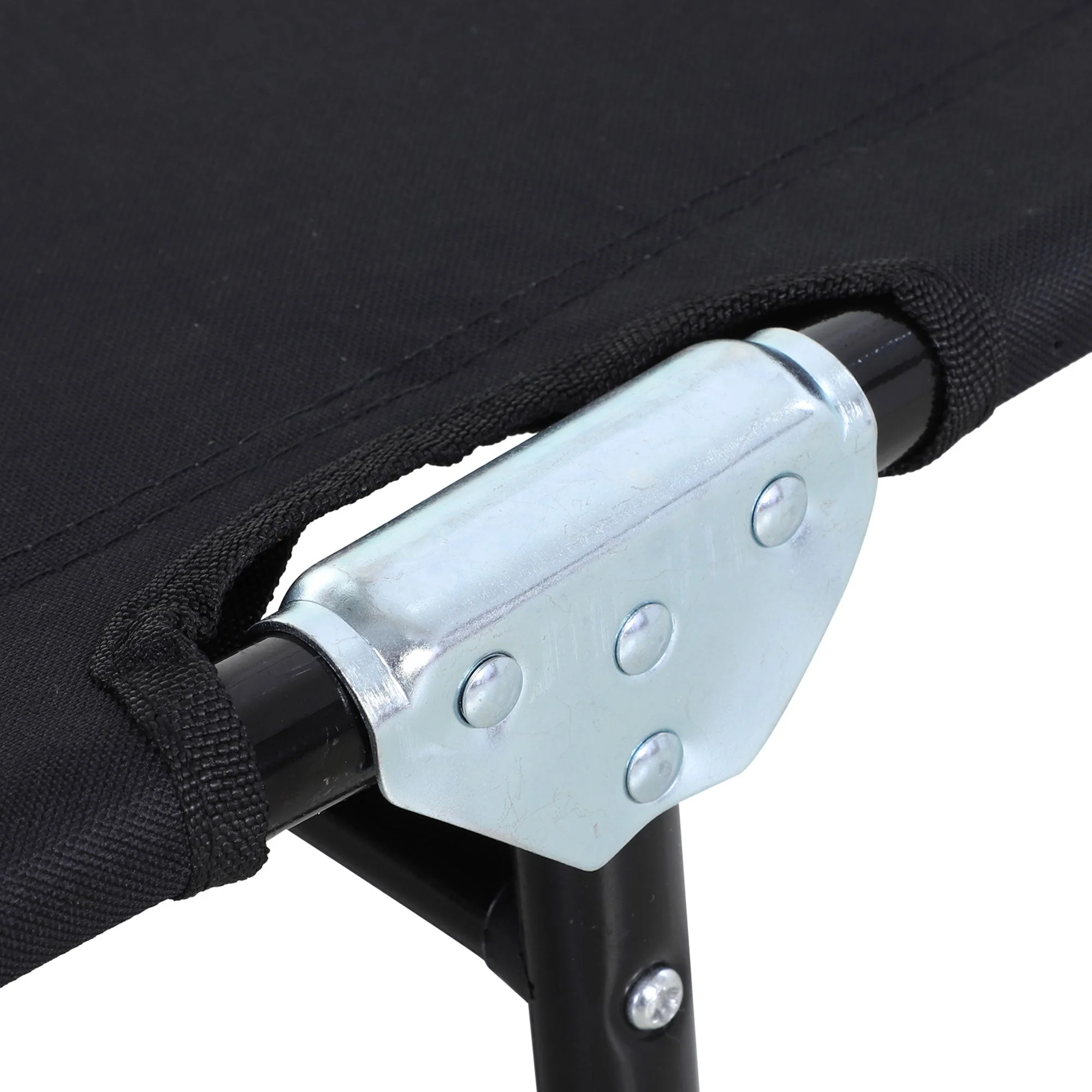 Portable Folding Sun Lounger With 5-Position Adjustable Backrest Relaxer Recliner with Lightweight Frame Great for Pool or Sun Bathing - Image 8