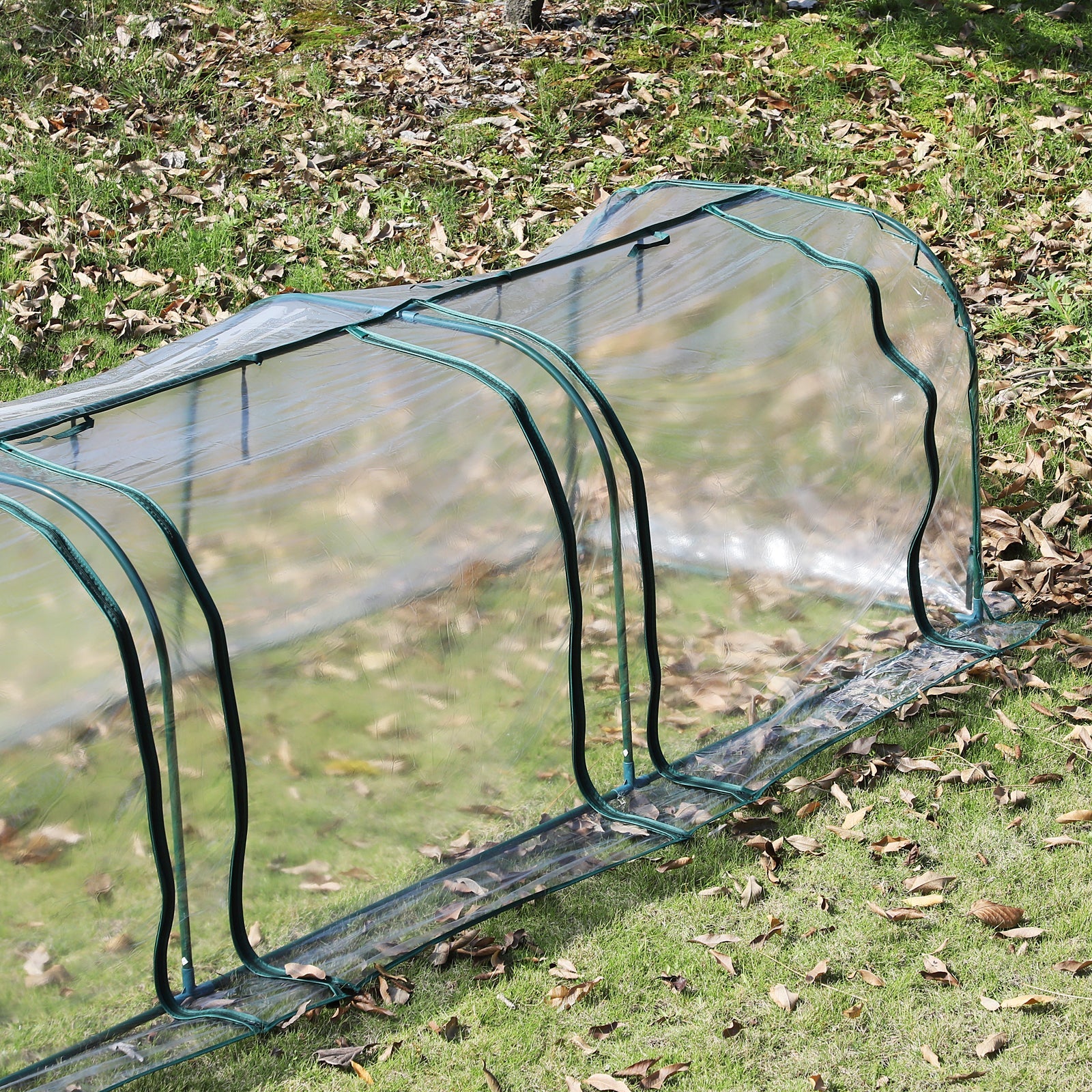 Portable Steel Frame Mini Greenhouse - Image 8