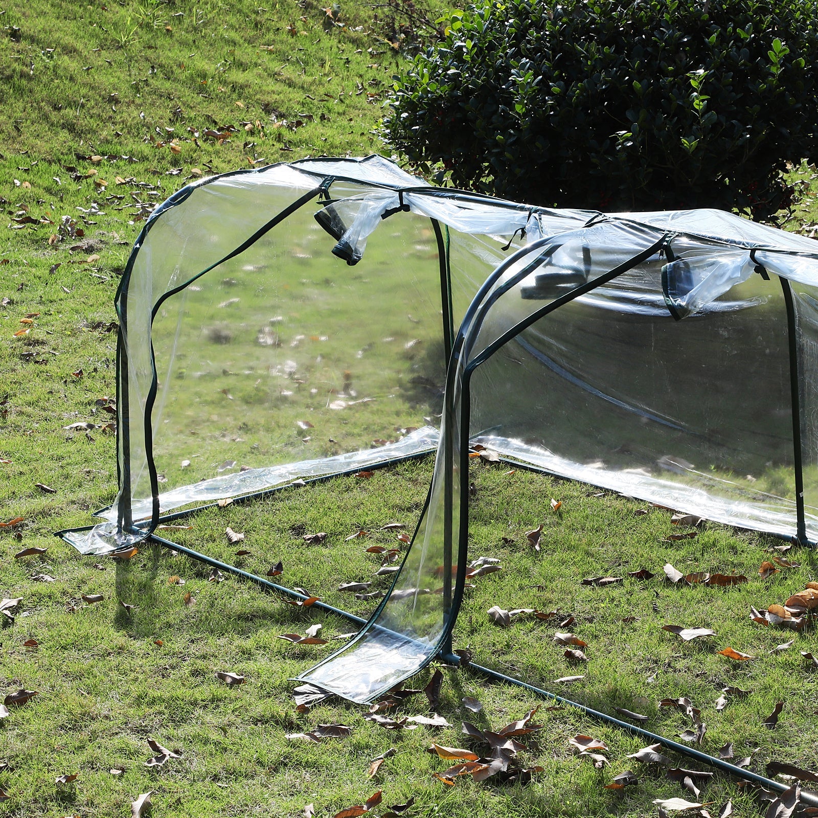 Portable Steel Frame Mini Greenhouse - Image 9