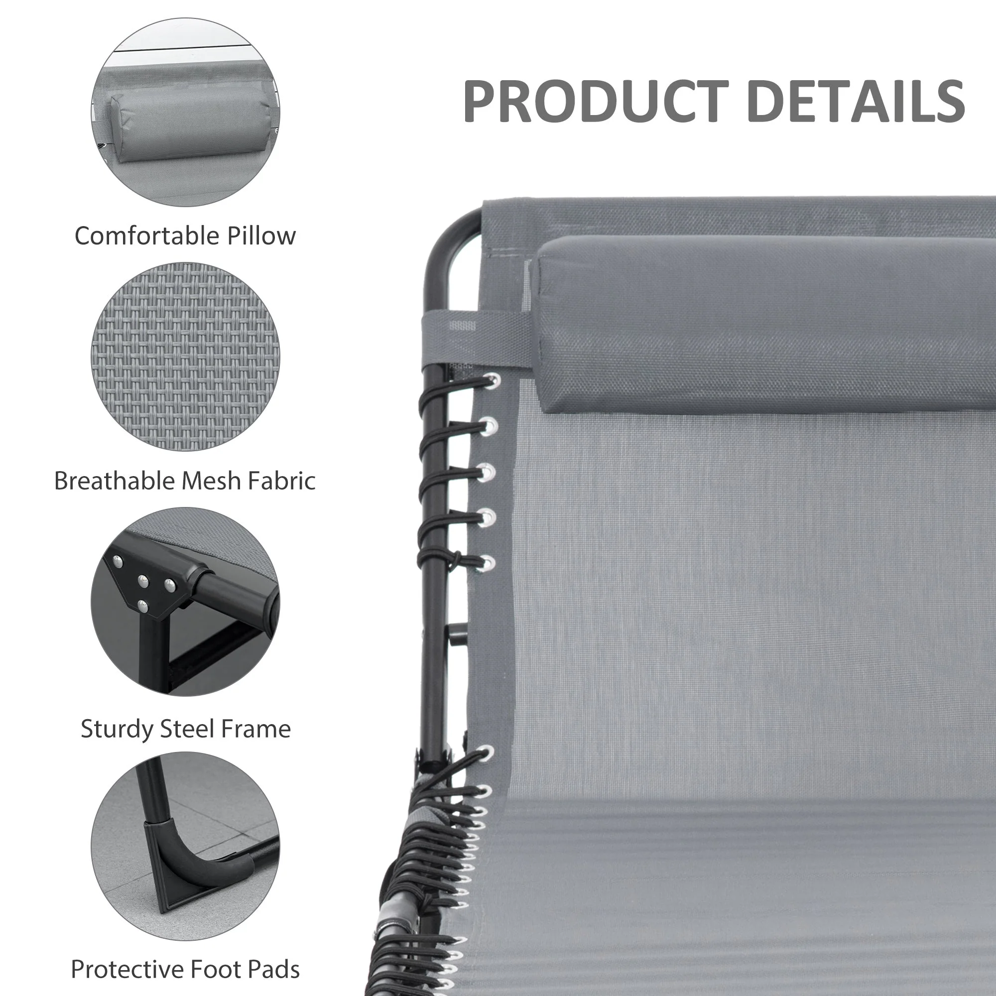 Portable Sun Lounger - Image 4