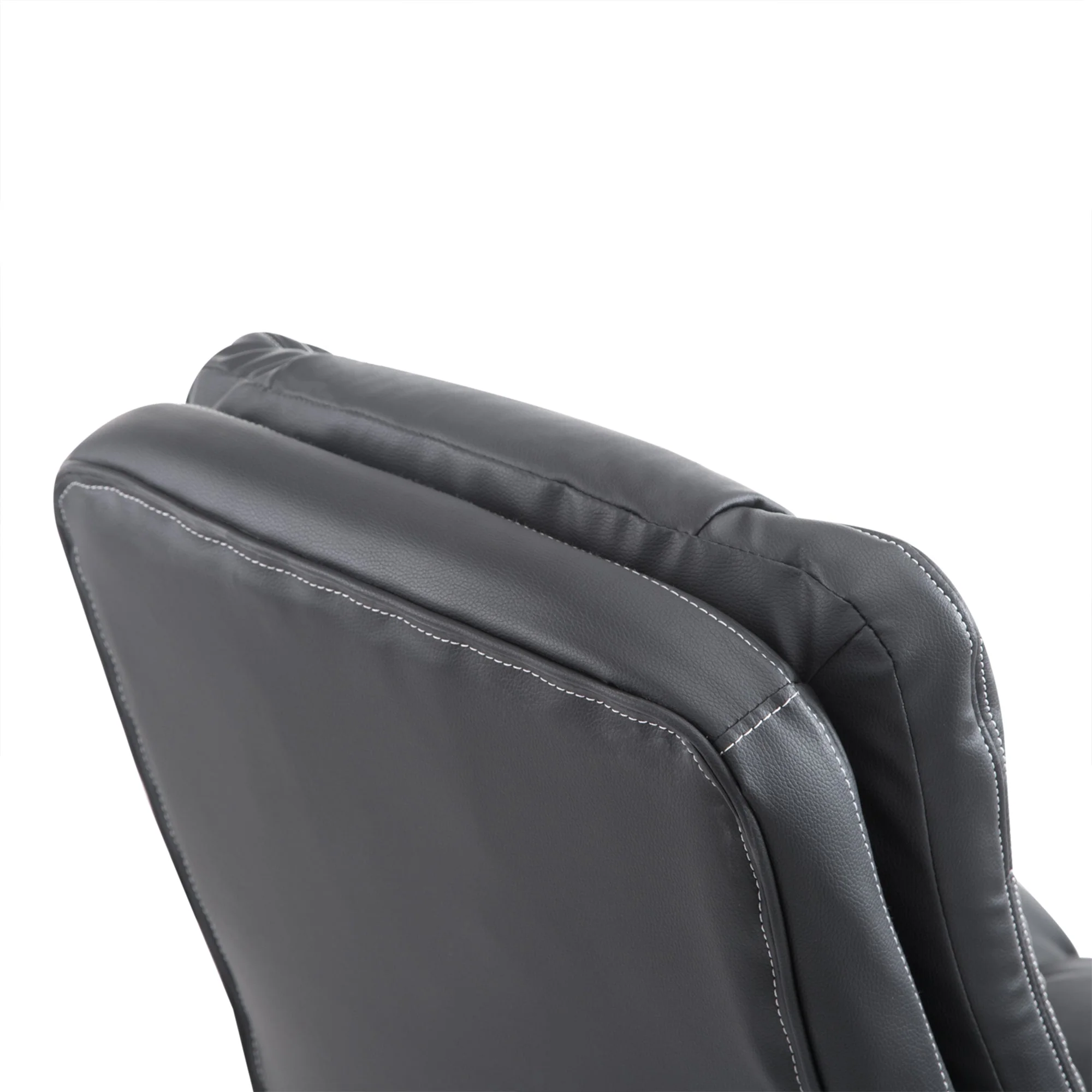 PU Leather Executive Office Chair-Black - Image 9