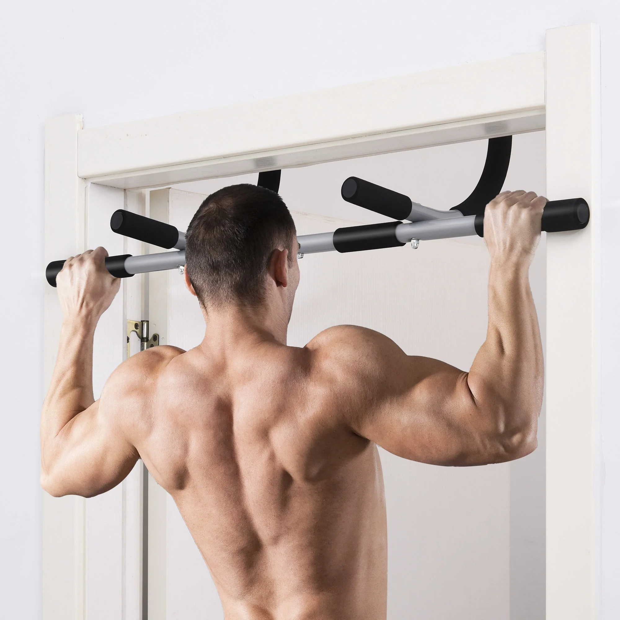 Pull-Up Bar for Doorway Home Fitness Door Horizontal Bar Indoor Gym Upper Body Workout - Image 2