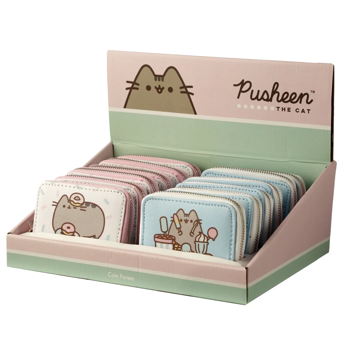 Pusheen The Cat Foodie Small Zip Around Wallet Purse - Assorted - Image 8