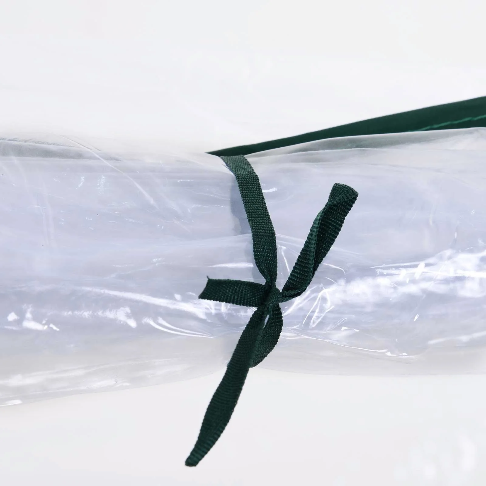 PVC Greenhouse Tunnel Steel Frame Transparent 250x100x80cm - Image 8