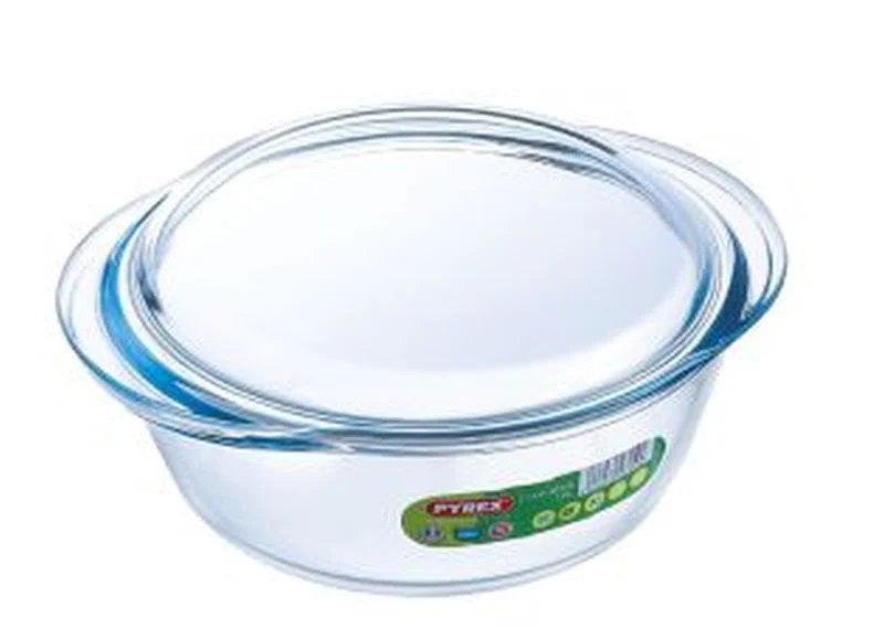 Pyrex Round Casserole Dish 2.1 Litre - Image 2
