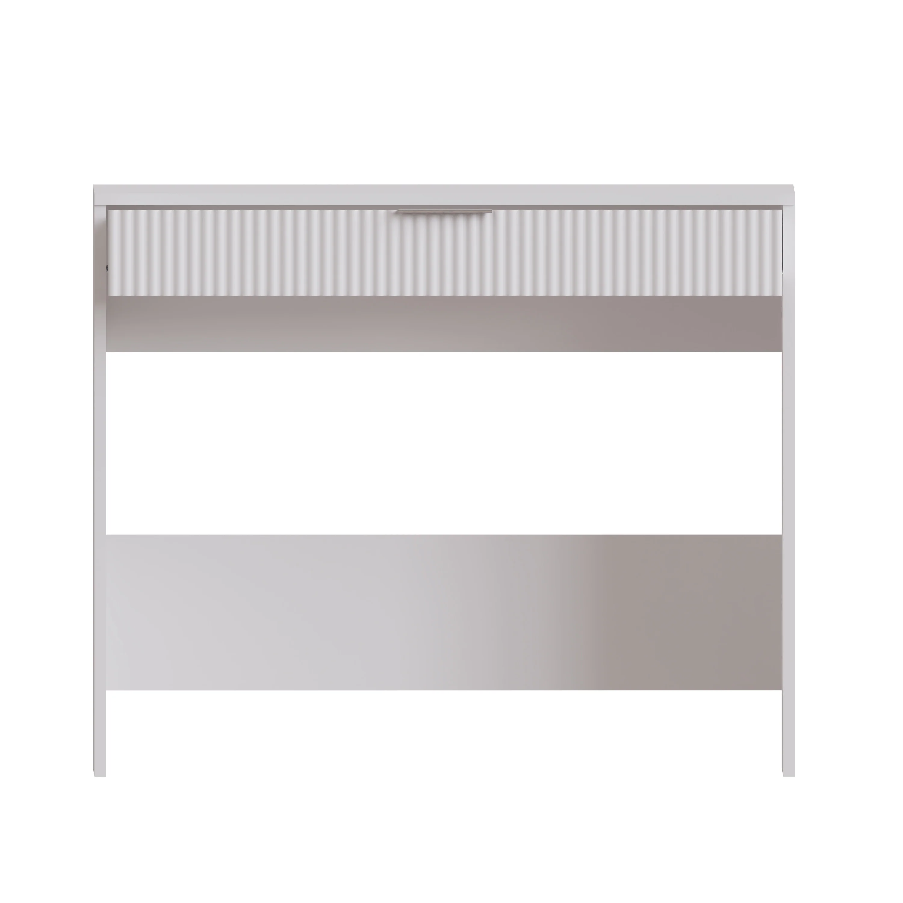 Rankin Desk White 1 Drawer - Image 3
