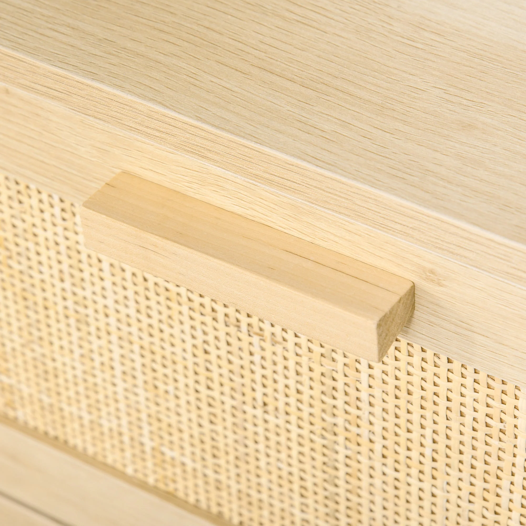 Rattan Bedroom Chest of Drawers - Image 8