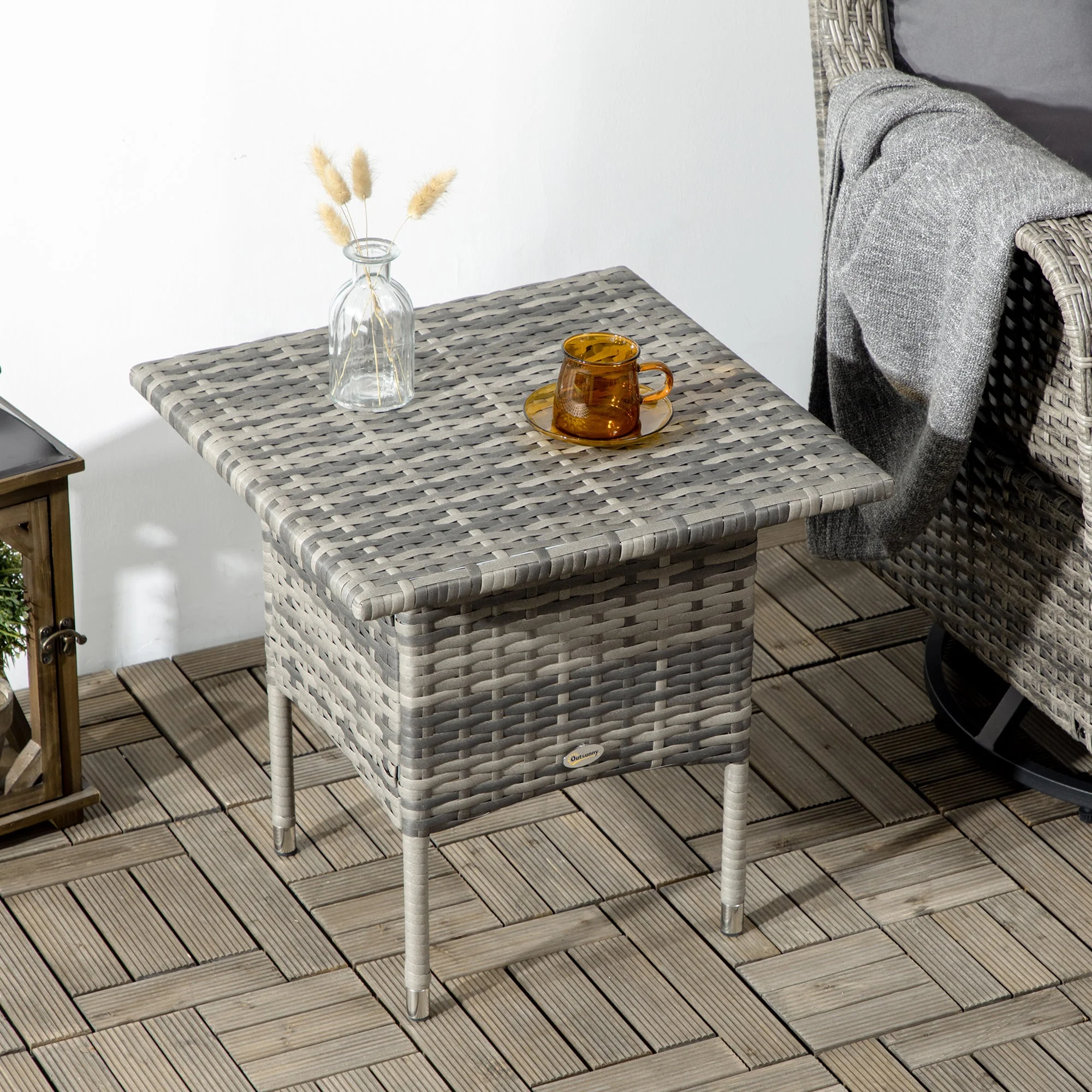 Rattan Side Table - Image 8