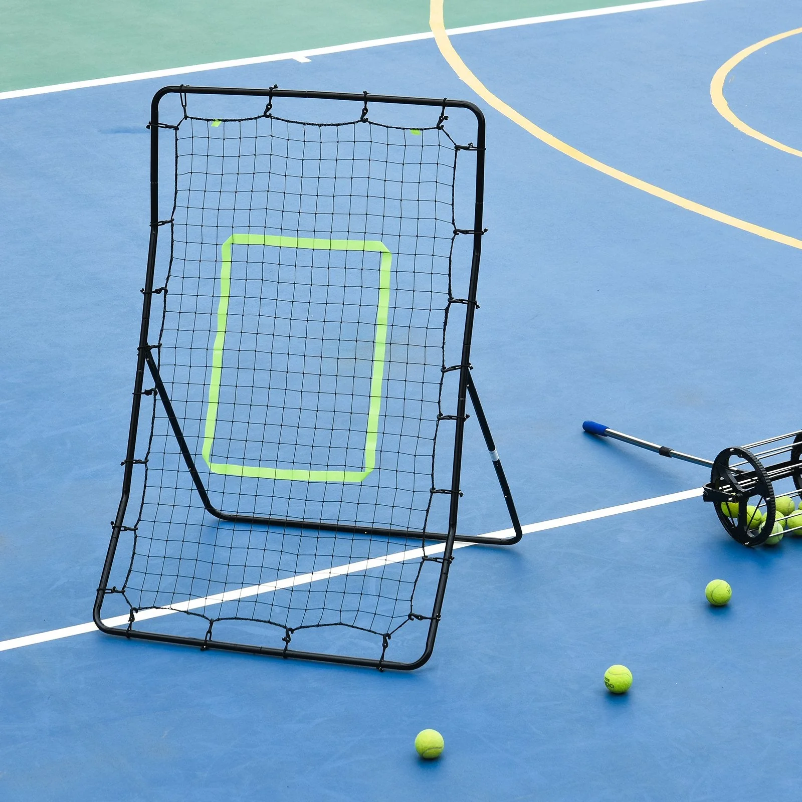 Rebounder Net Playback Game Spot Target Ball Rebounders Training Equipment Play Teaching - Image 2