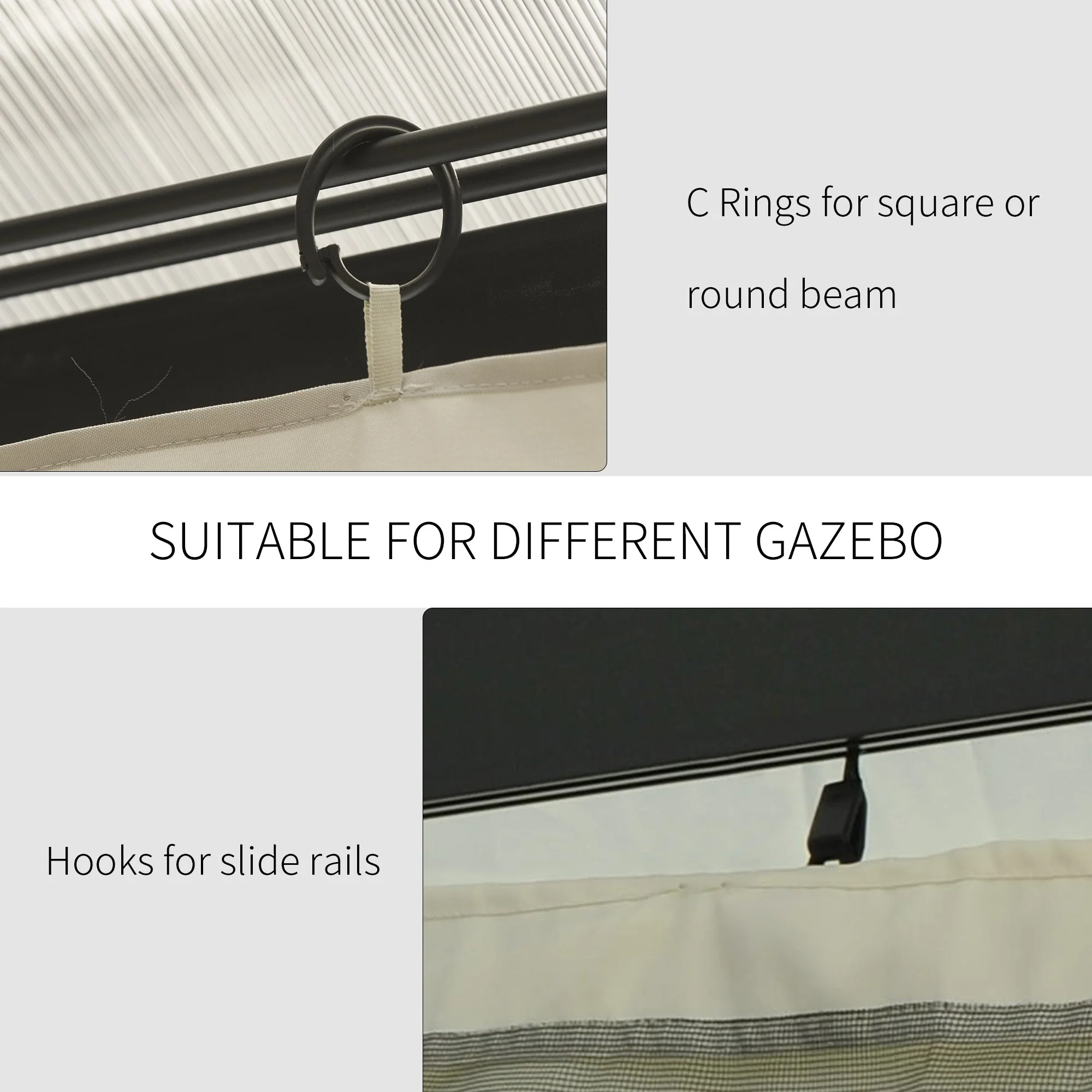 Replacement Gazebo Curtains - Image 4