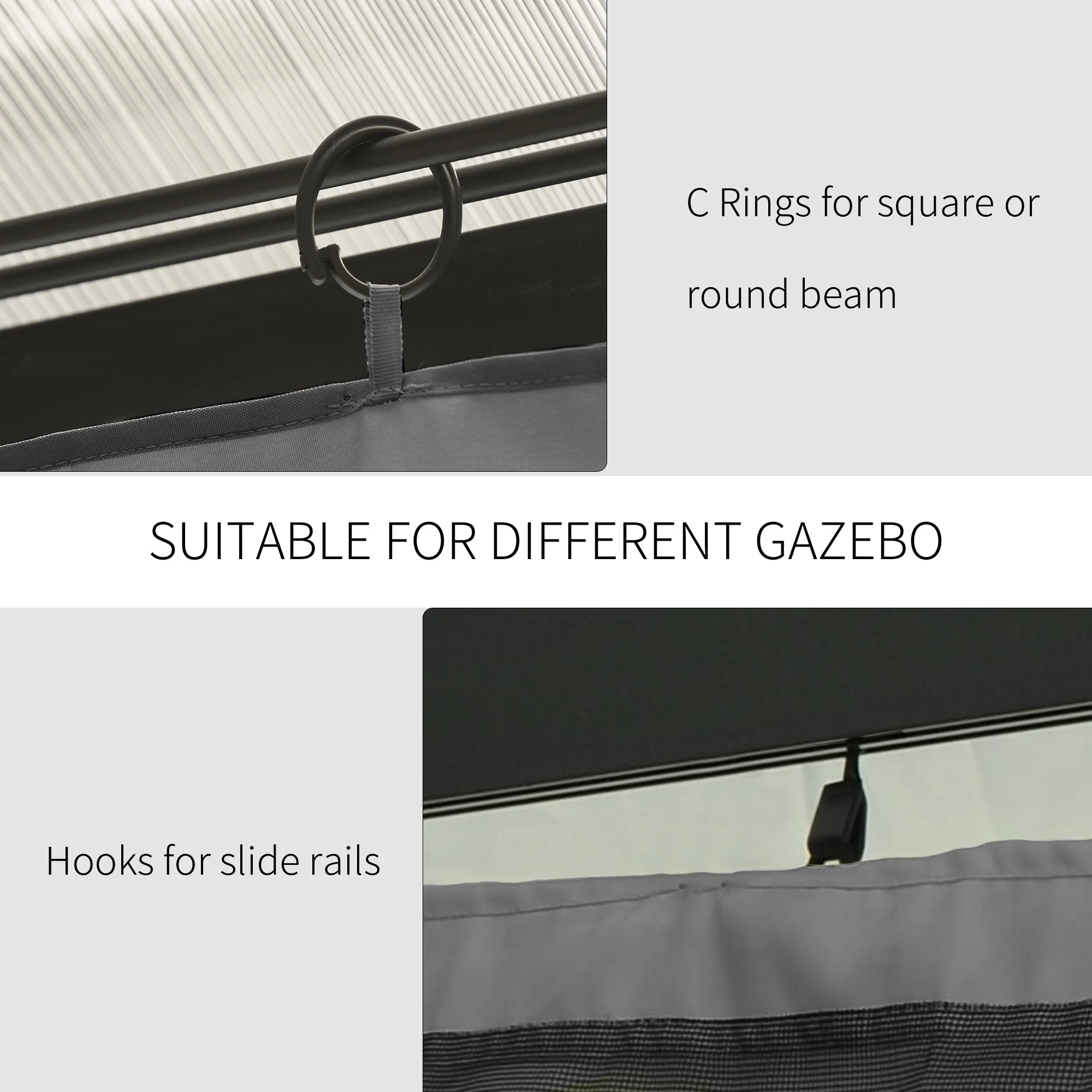 Replacement Gazebo Curtains - Image 5