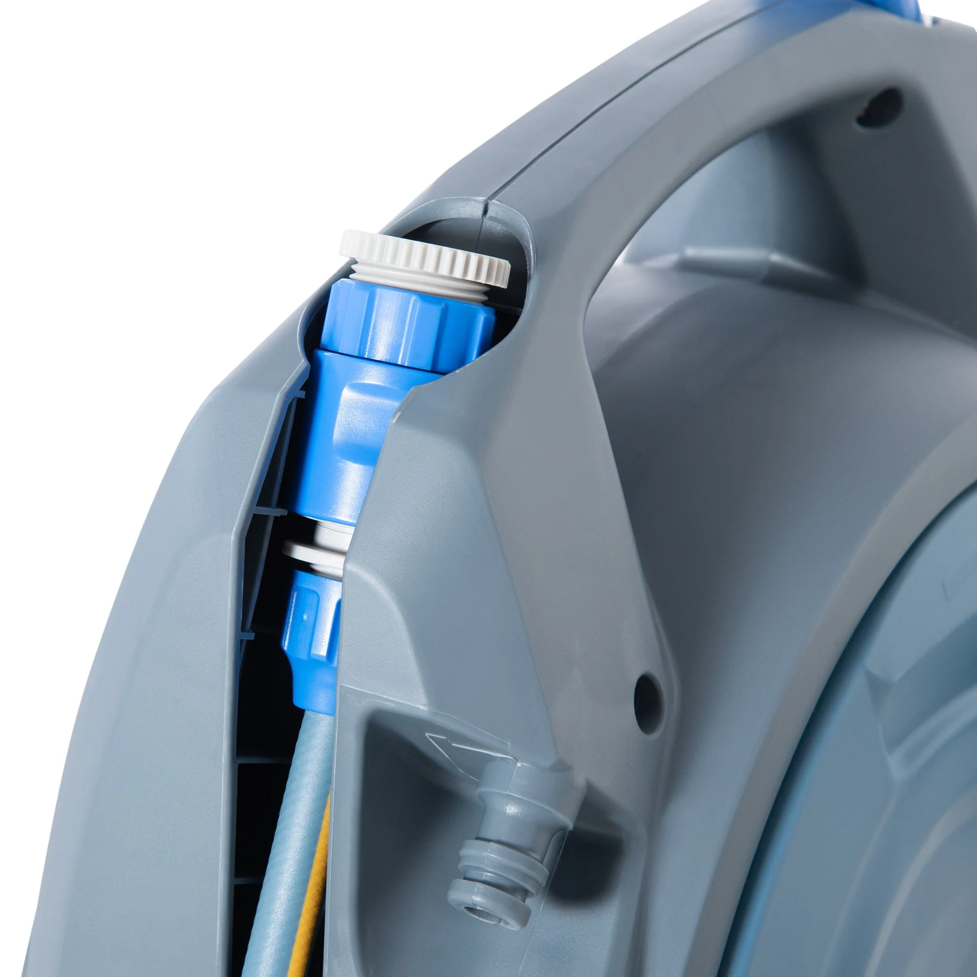Retractable Garden Hose Reel with 10m + 10m Hose and Simple Manual Rewind - Image 8