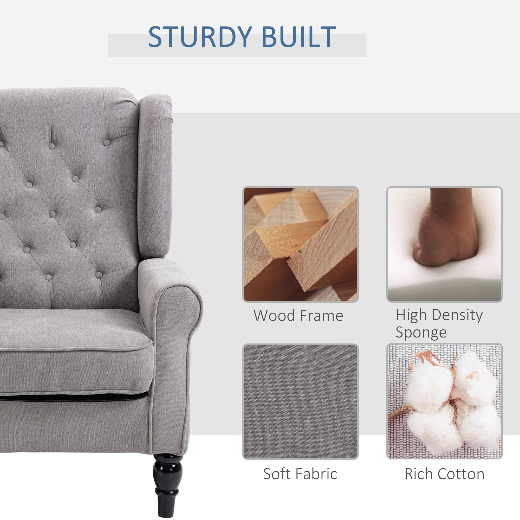 Retro Accent Chair - Image 4