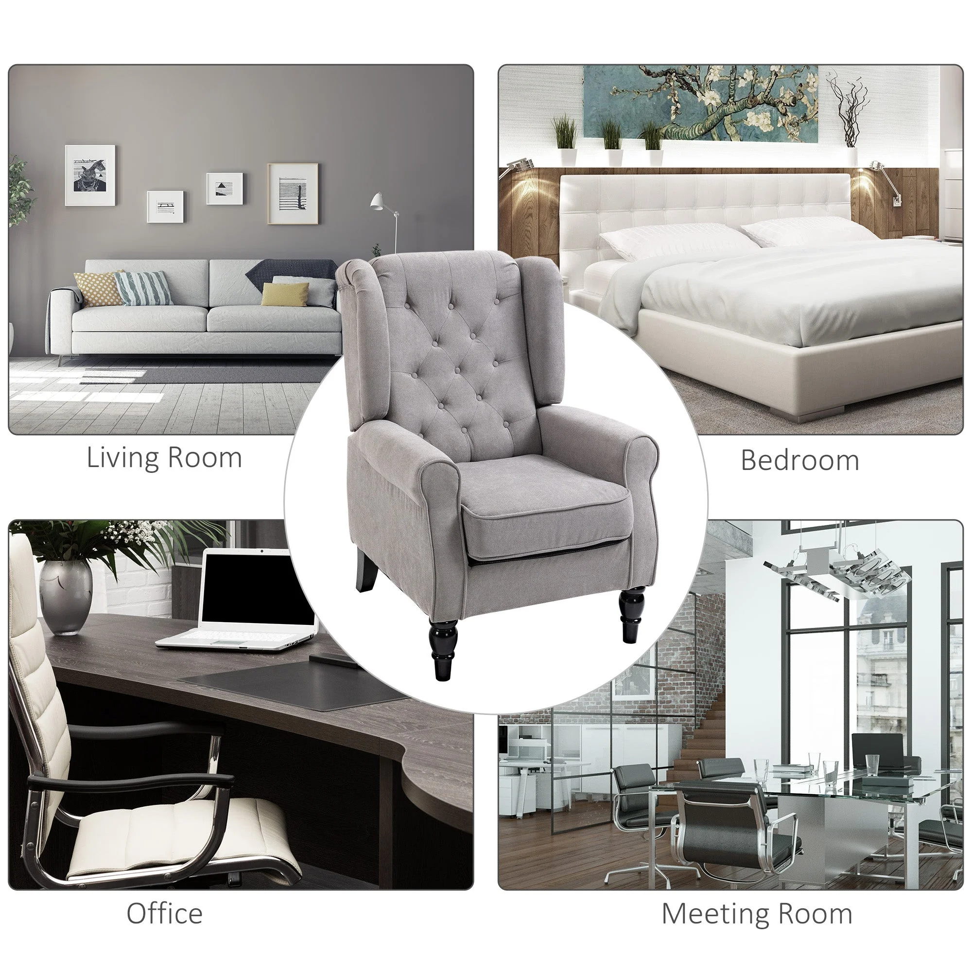 Retro Accent Chair - Image 7