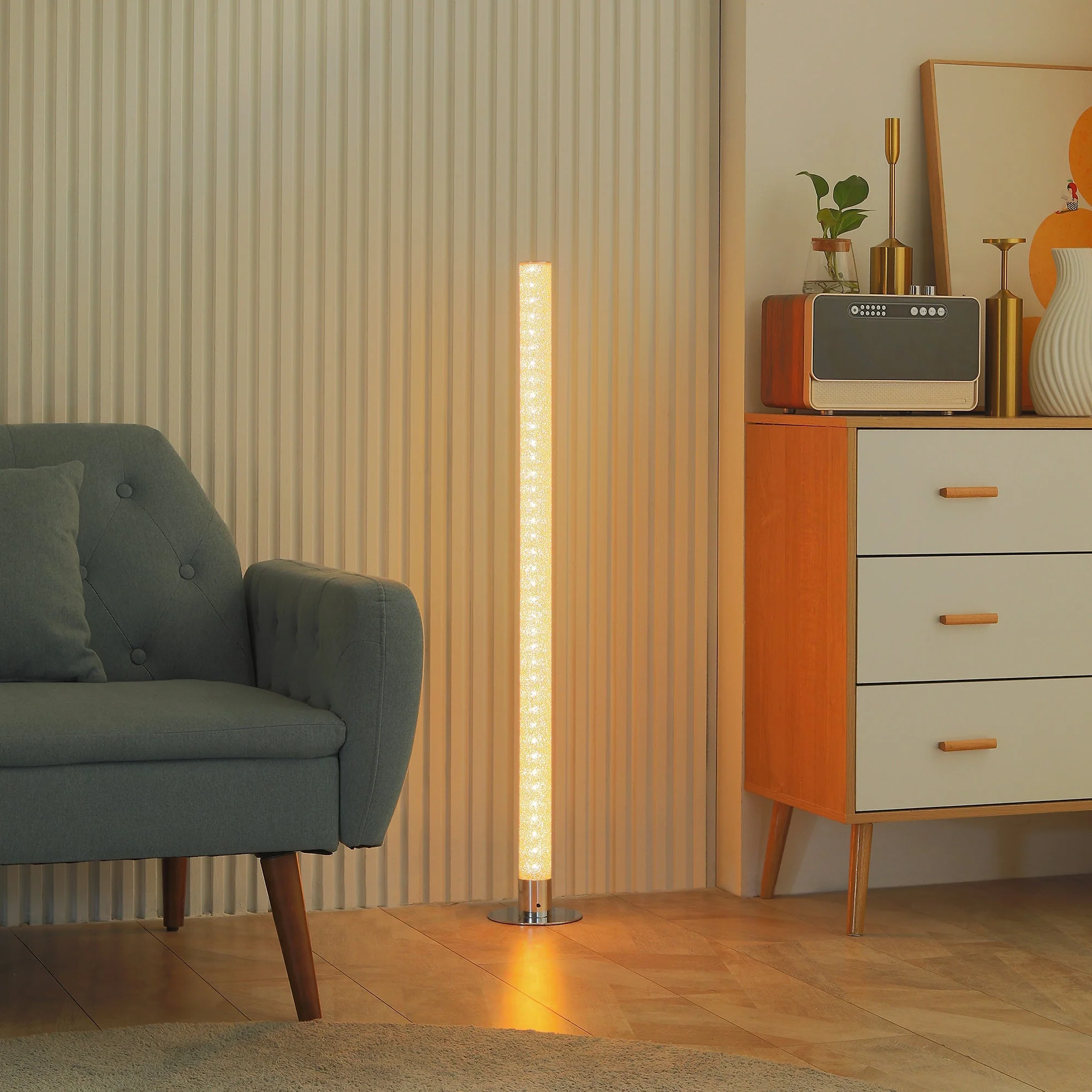 RGB Floor Lamps Dimmable Corner Lamp with Remote Control - Image 2