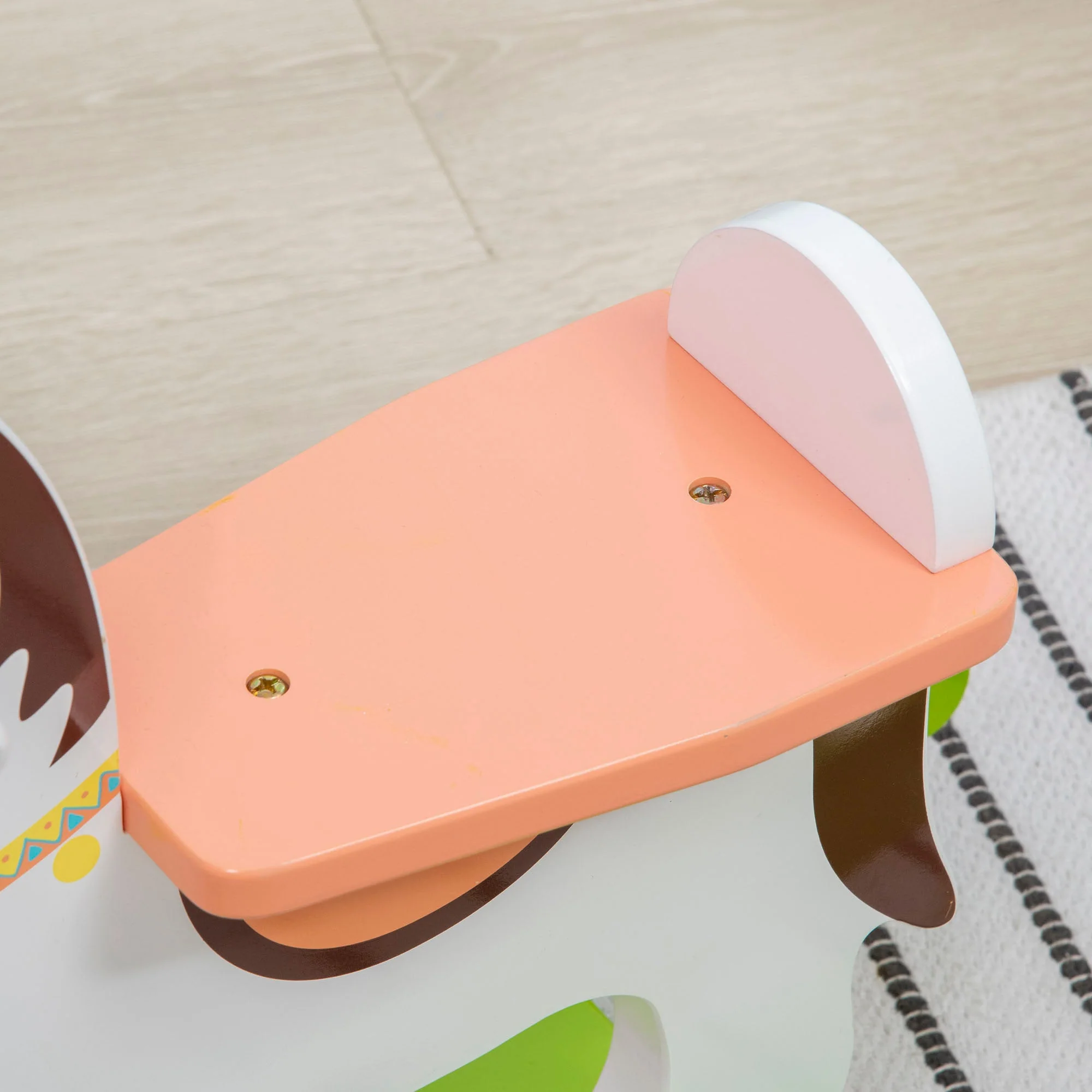 Rocking Horse Ride Toy with Handlebar Pedal - Image 8