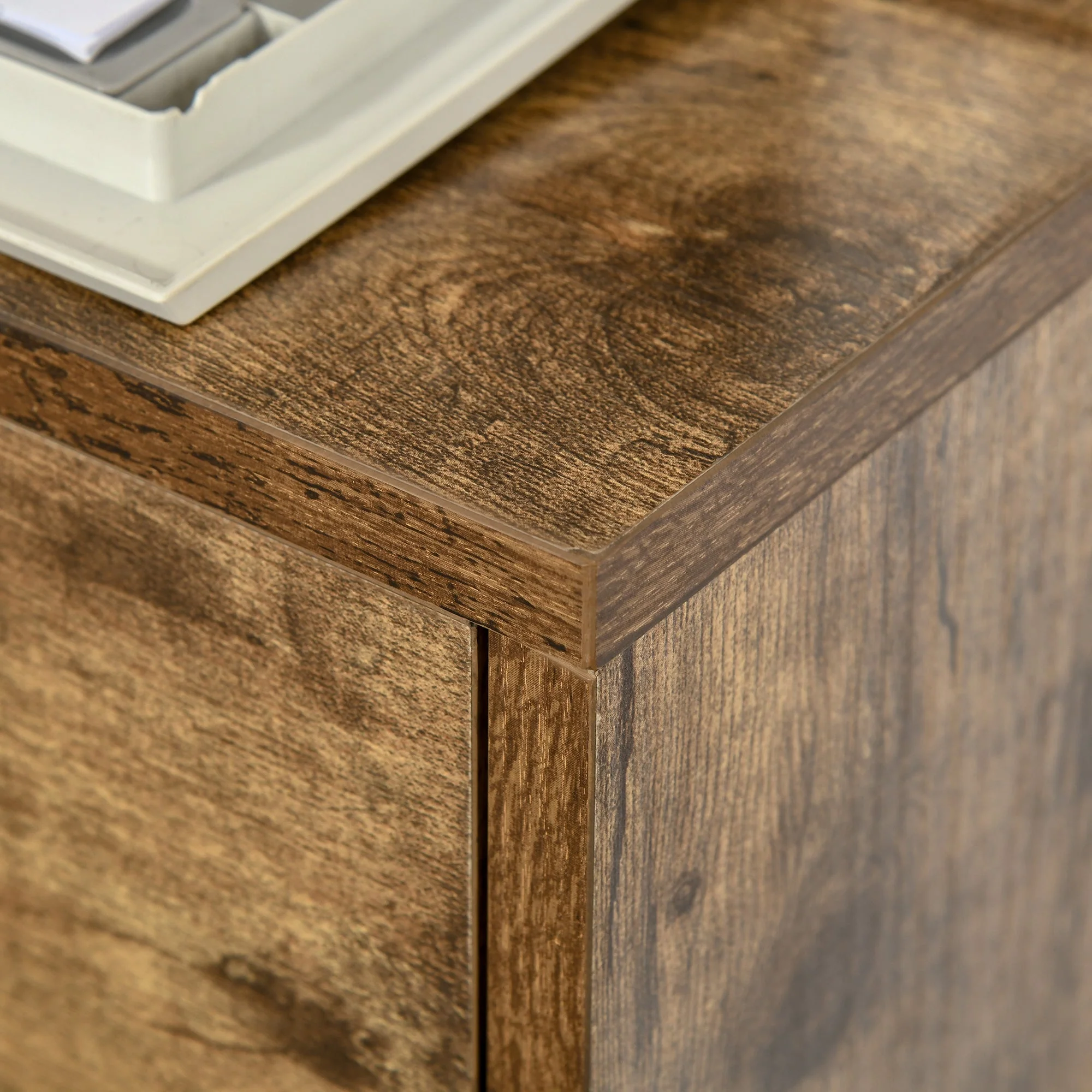 Rolling File Cabinet with 3 Drawers - Image 9