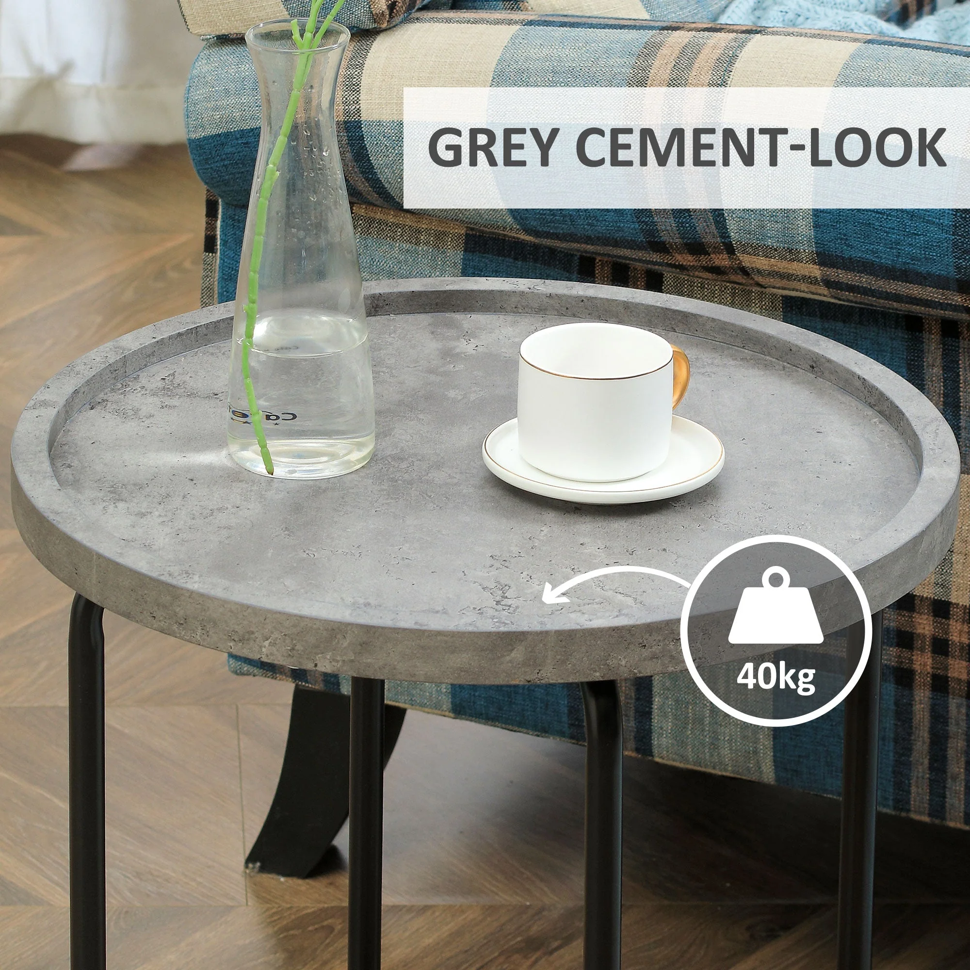 Round End Table - Image 4