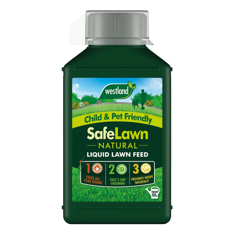 SafeLawn Liquid Natural Lawn Feed - 1 litre 100sqm - Image 3