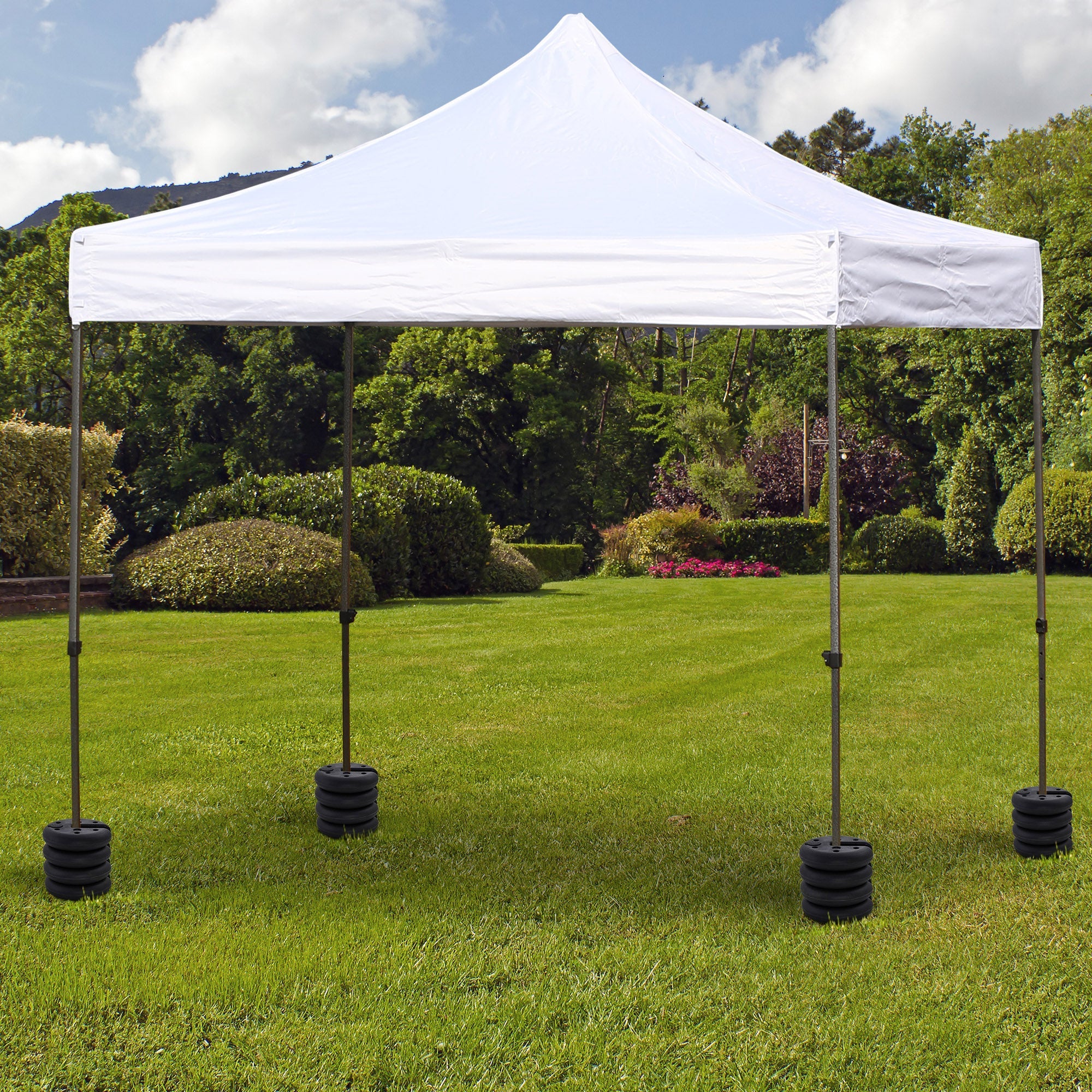 Sand Fillable Set of 4-Piece Gazebo Tent Sand Leg Weights Marquee Party Tent Canopy Accessory - Image 2