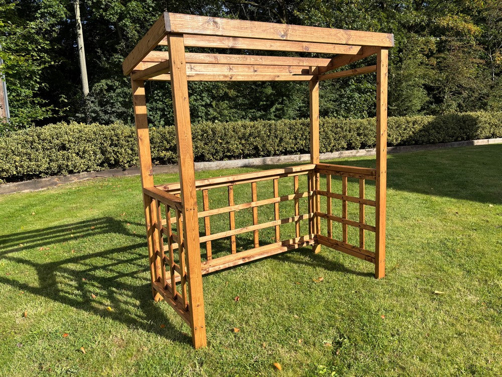 Scandinavian Redwood Garden BBQ Shelter by Charles Taylor Green - Image 7